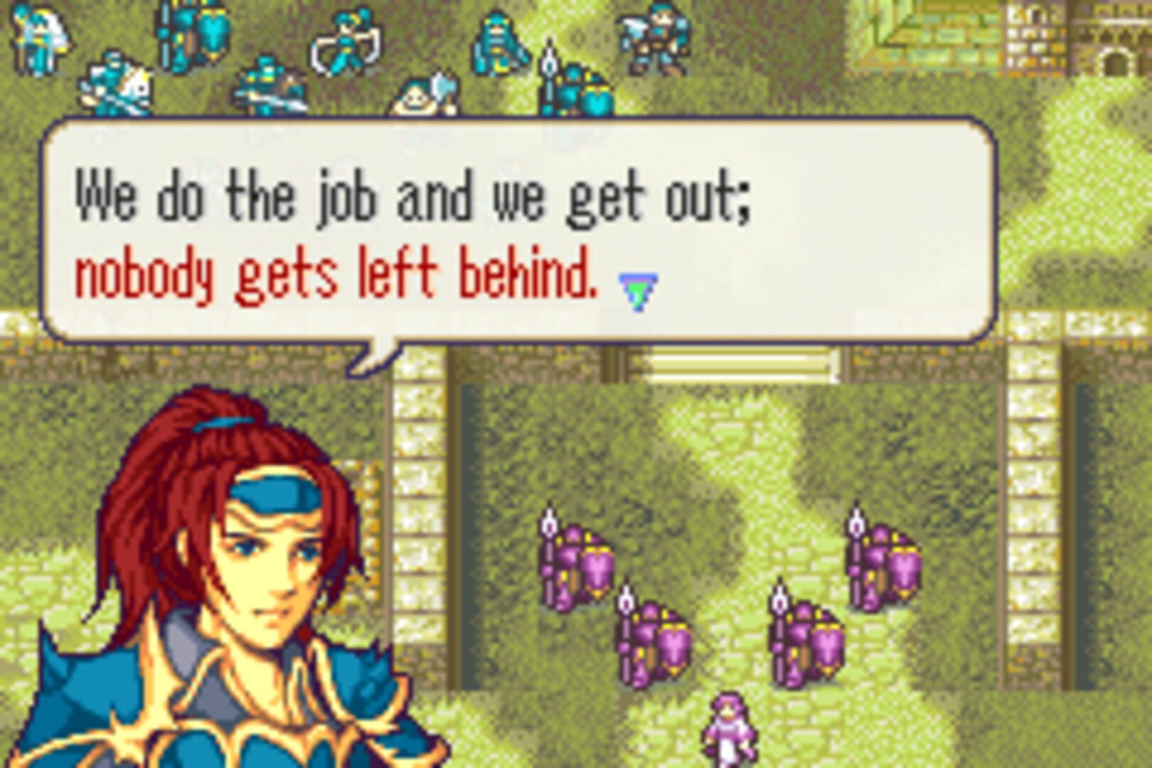 Fire Emblem: Drums of War screenshot 1