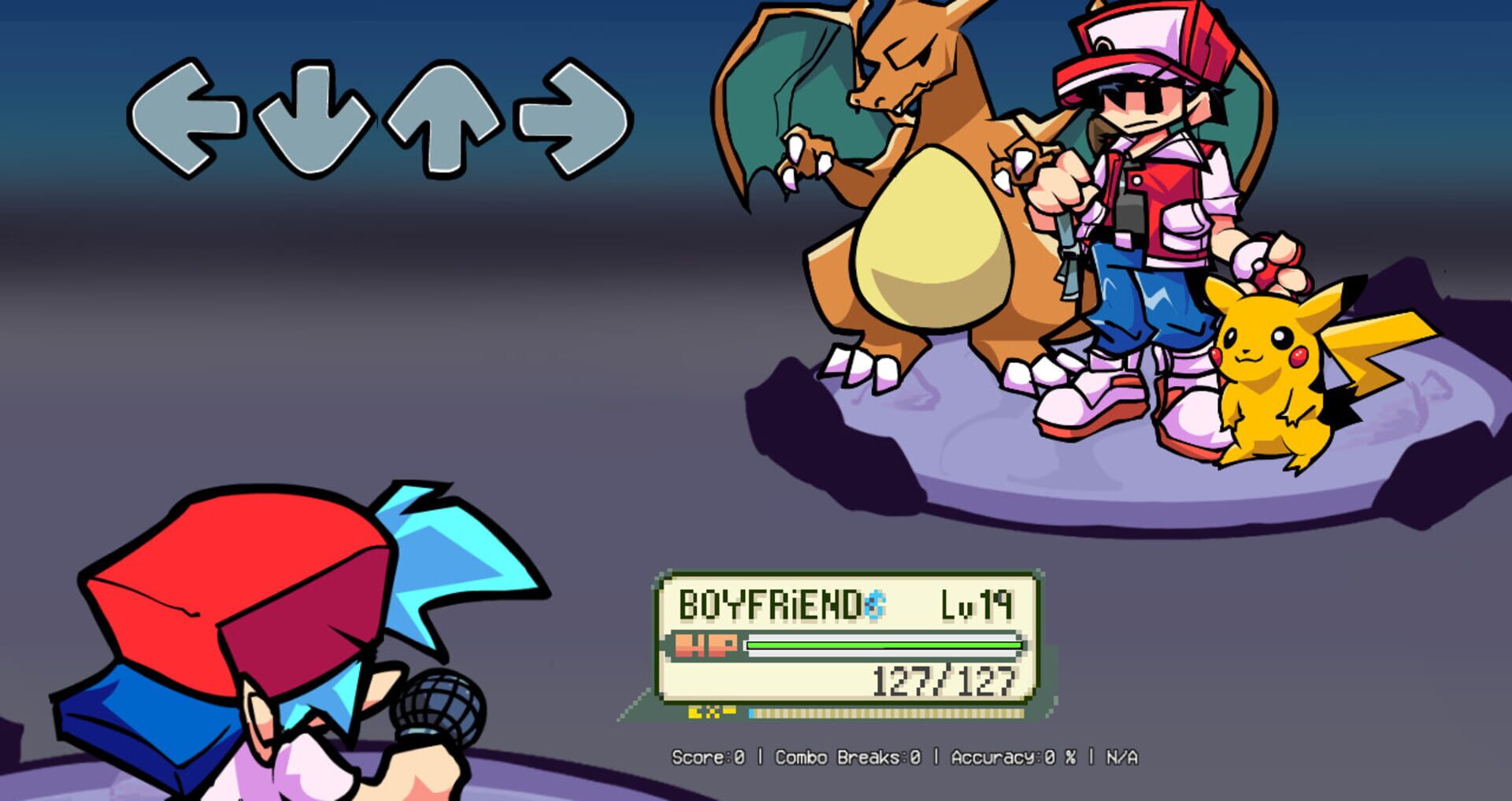 Friday Night Funkin' Red Version: vs. Red screenshot 1