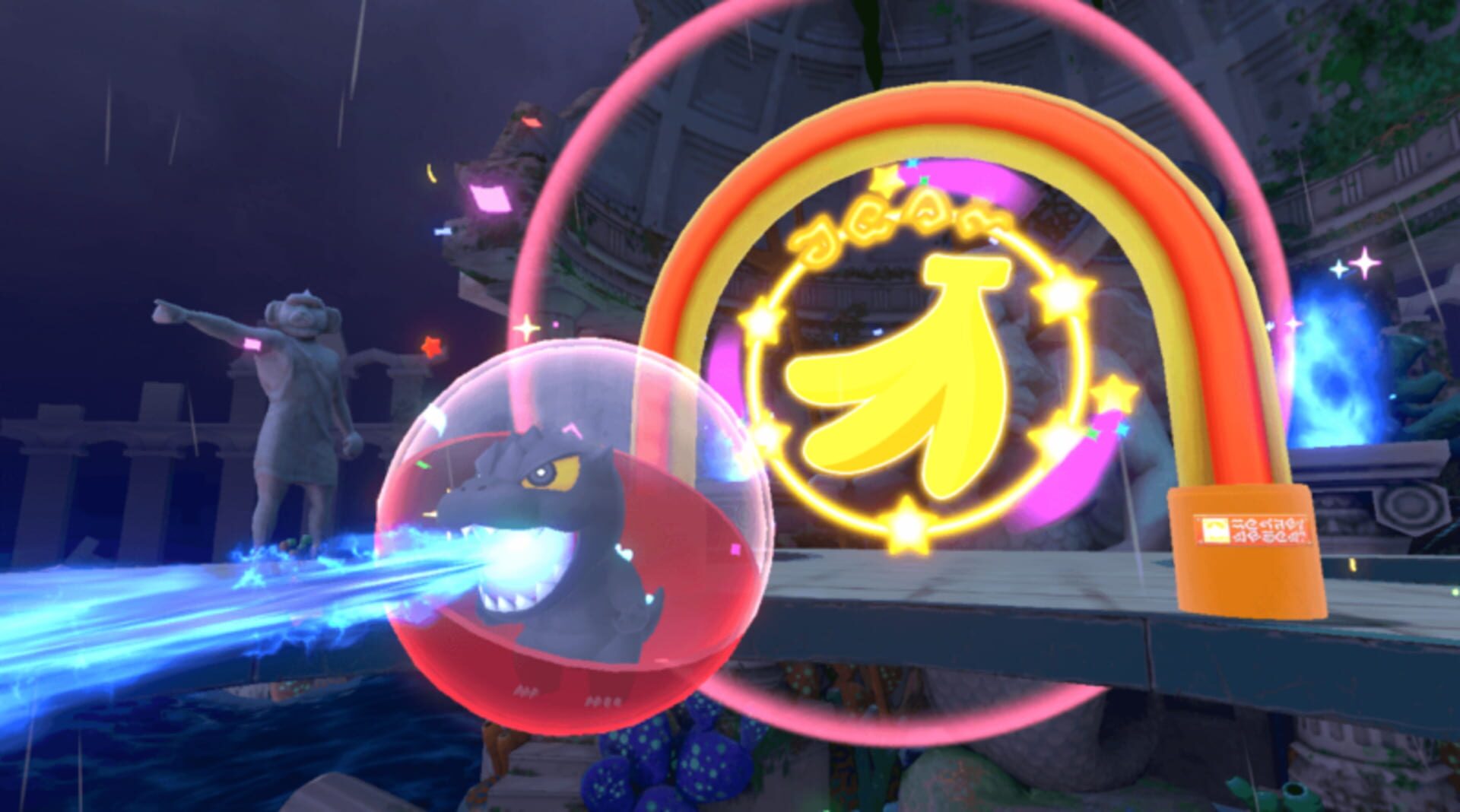 Super Monkey Ball: Banana Rumble - Godzilla screenshot 1