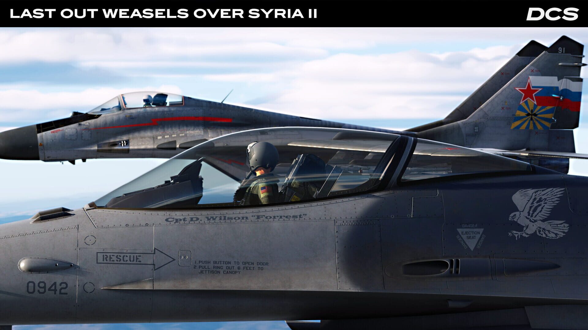 DCS World: F-16C Last Out: Weasels over Syria II Campaign screenshot 1