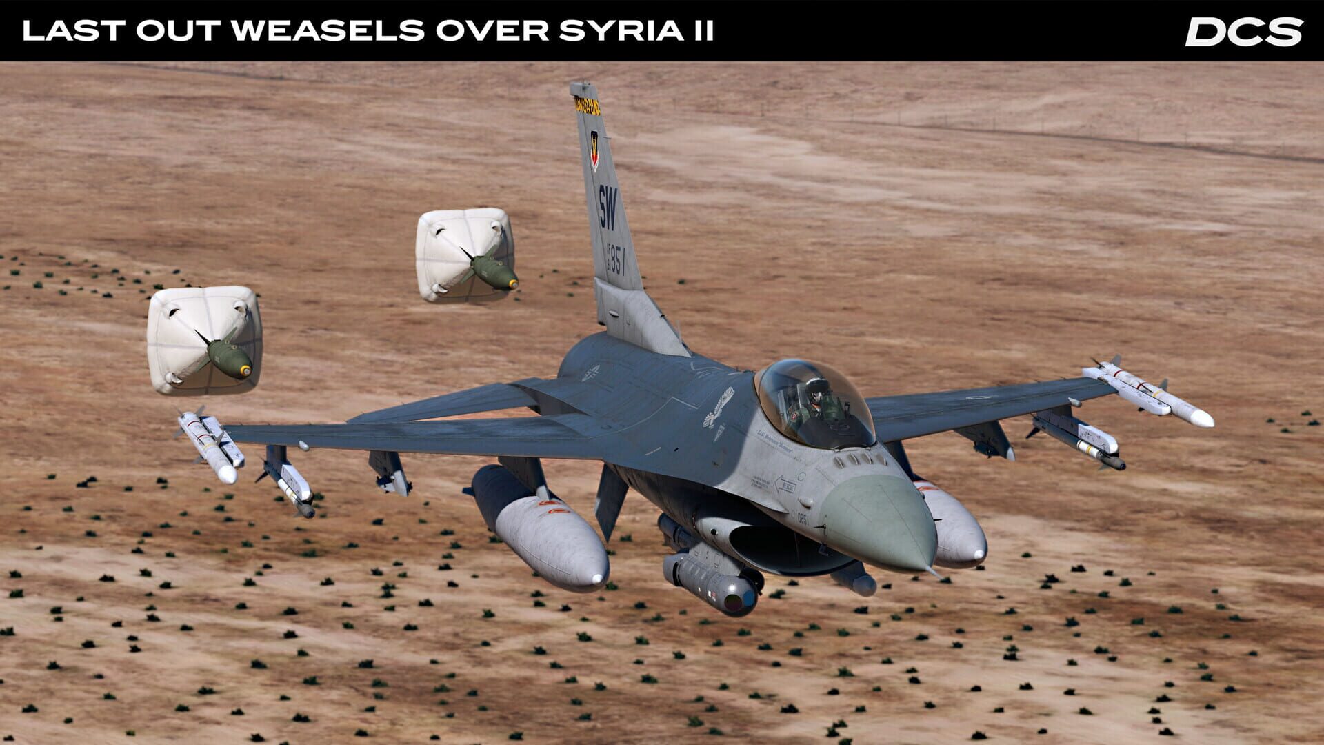 DCS World: F-16C Last Out: Weasels over Syria II Campaign screenshot 2