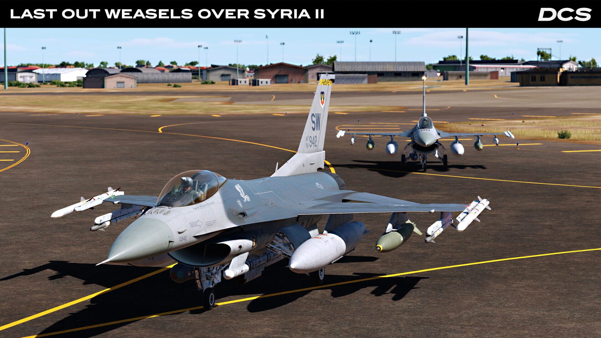 DCS World: F-16C Last Out: Weasels over Syria II Campaign screenshot 4