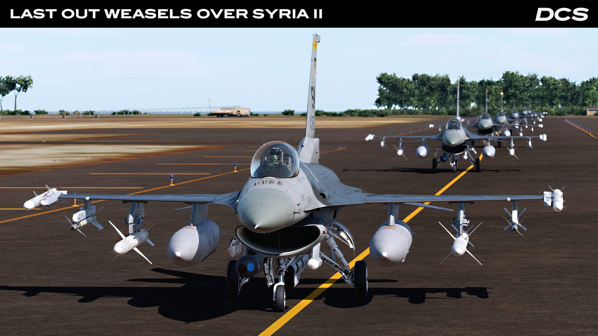 DCS World: F-16C Last Out: Weasels over Syria II Campaign screenshot 8