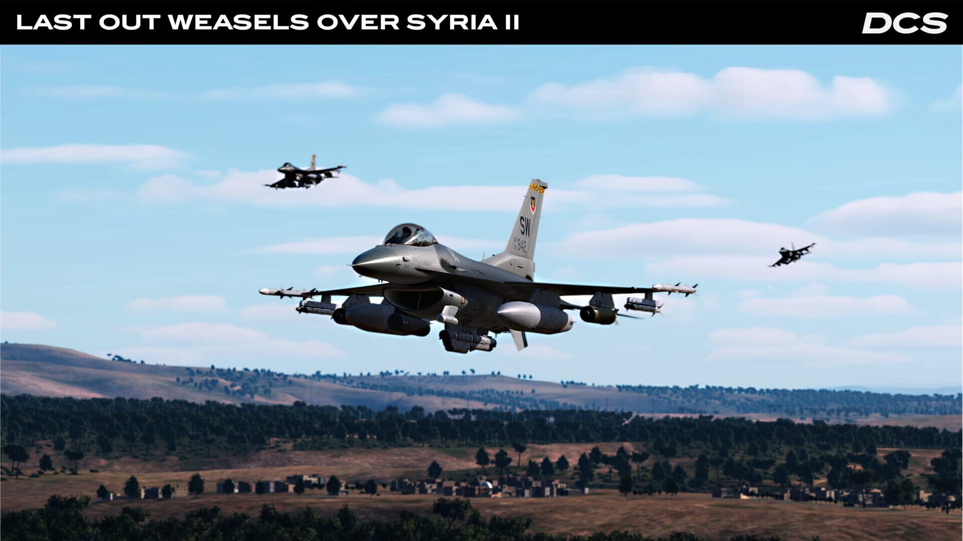 DCS World: F-16C Last Out: Weasels over Syria II Campaign screenshot 9