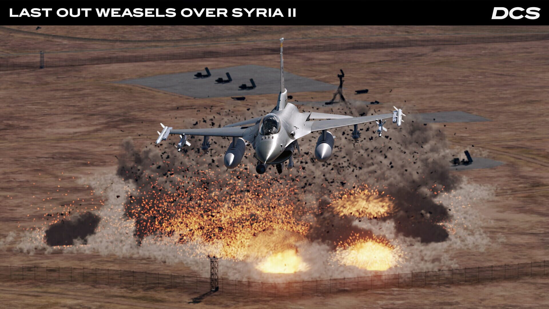 DCS World: F-16C Last Out: Weasels over Syria II Campaign screenshot 10