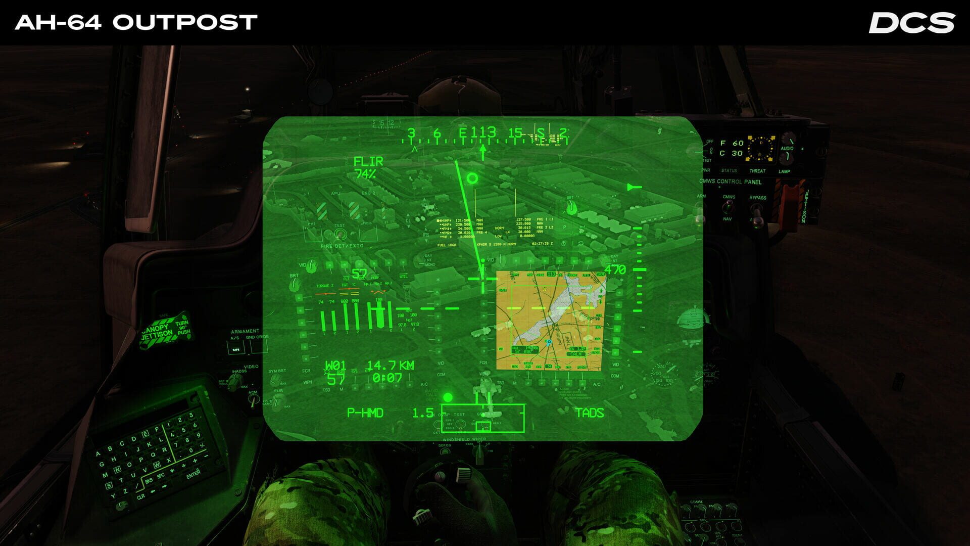 DCS World: AH-64D Outpost Campaign by Stone Sky screenshot 8