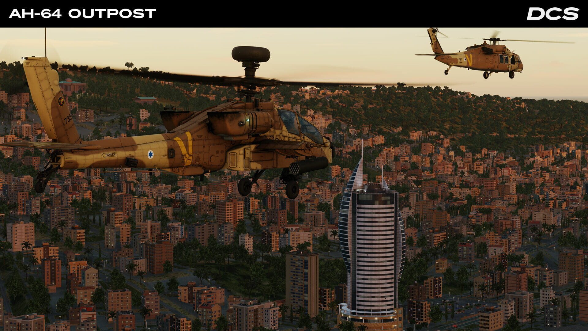DCS World: AH-64D Outpost Campaign by Stone Sky screenshot 9