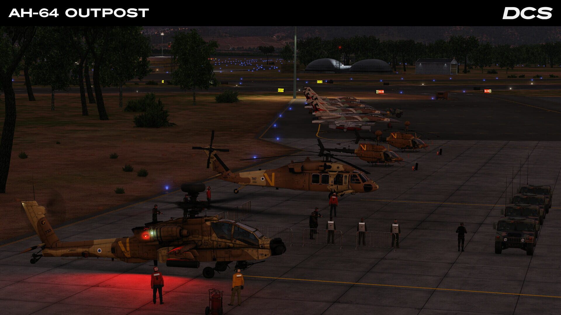 DCS World: AH-64D Outpost Campaign by Stone Sky screenshot 10