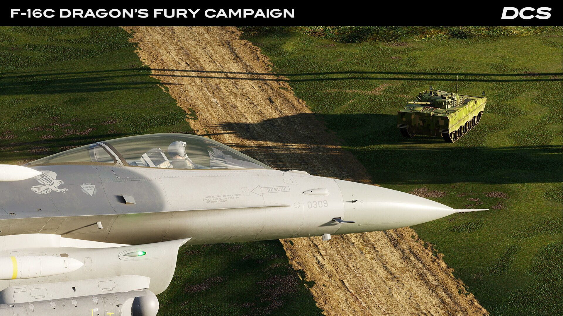 DCS World: F-16C Dragon's Fury Campaign by SorelRo screenshot 1