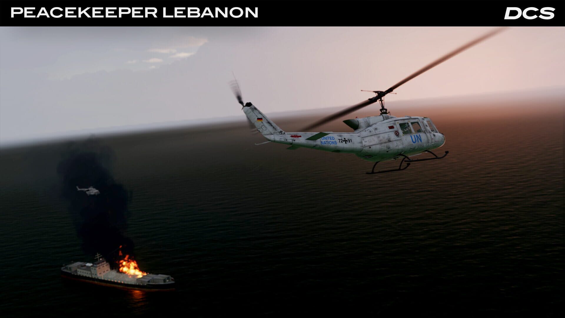 DCS World: UH-1H Peacekeeper Lebanon Campaign by Flying Cyking screenshot 2