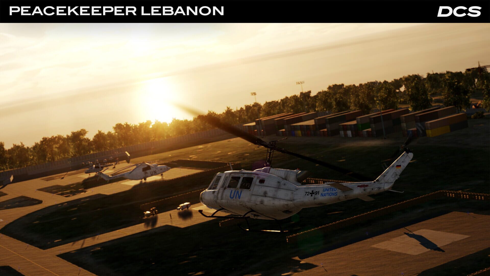 DCS World: UH-1H Peacekeeper Lebanon Campaign by Flying Cyking screenshot 5