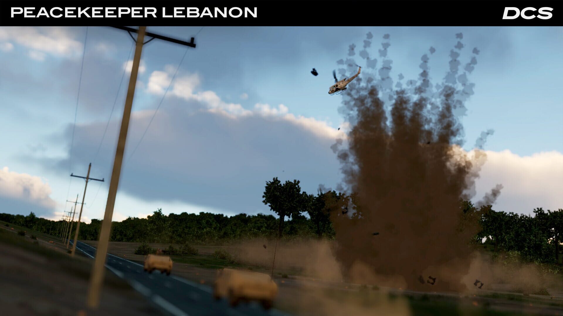 DCS World: UH-1H Peacekeeper Lebanon Campaign by Flying Cyking screenshot 8