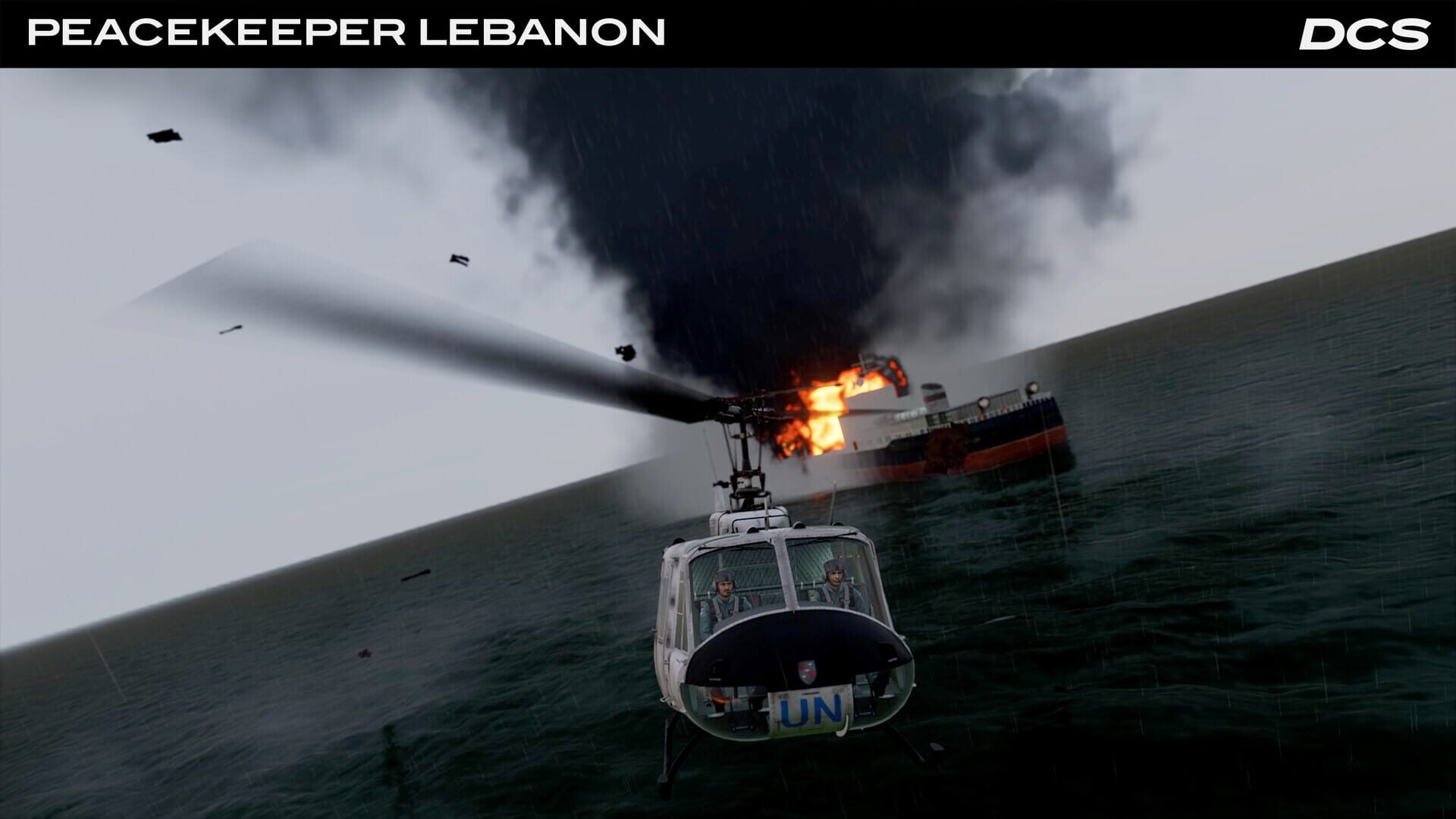 DCS World: UH-1H Peacekeeper Lebanon Campaign by Flying Cyking screenshot 9
