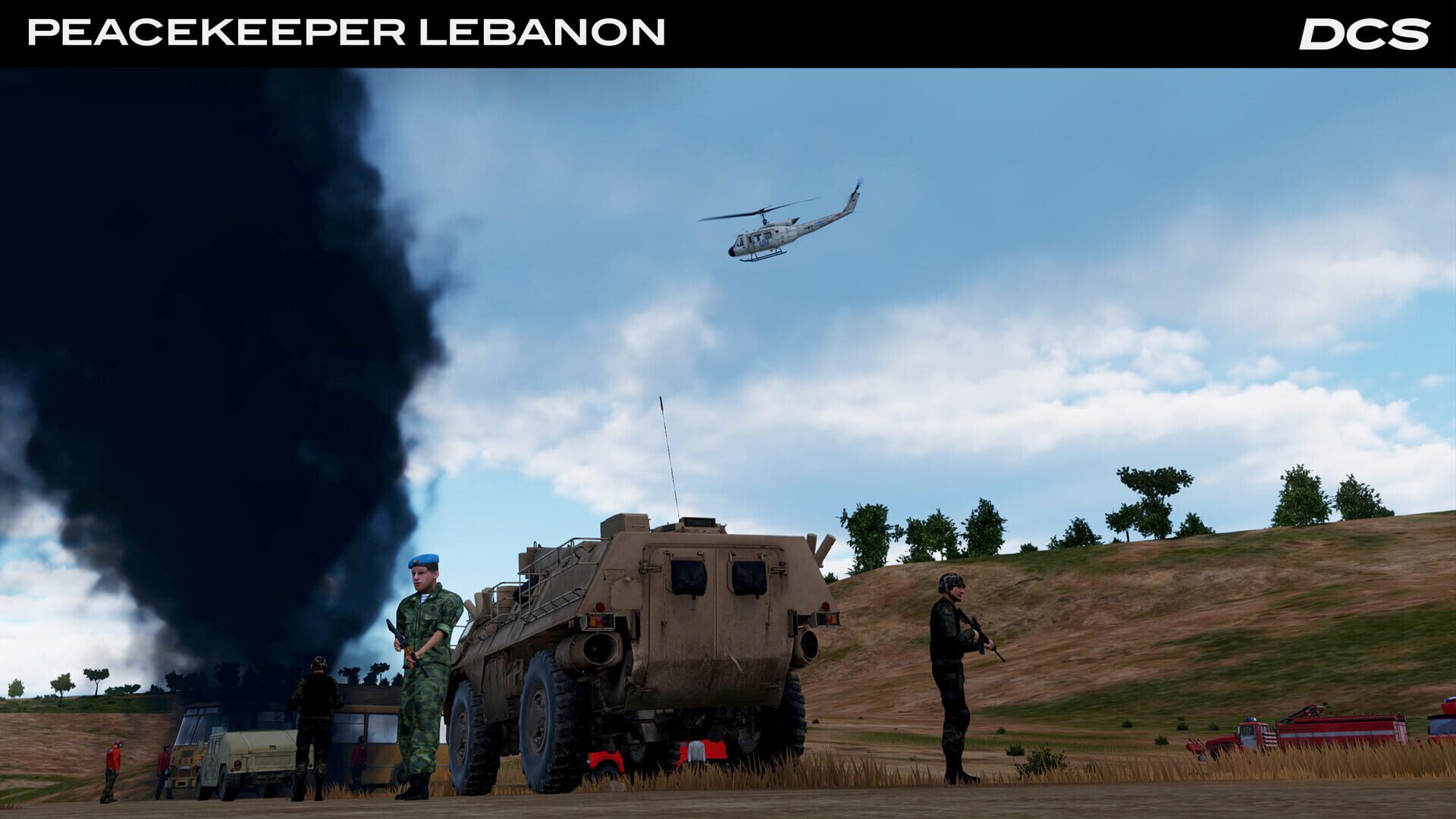 DCS World: UH-1H Peacekeeper Lebanon Campaign by Flying Cyking screenshot 10