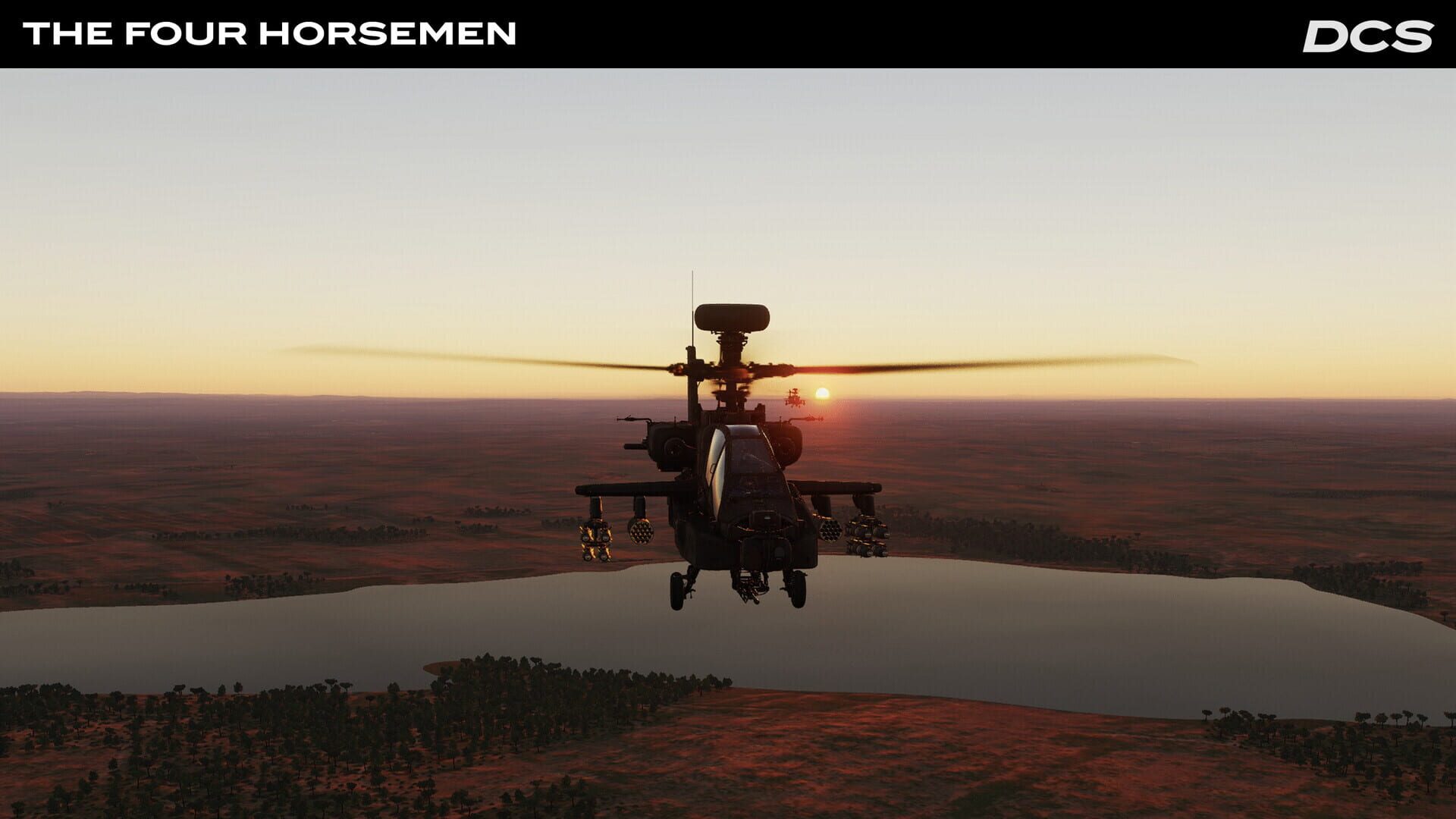 DCS World: AH-64D The Four Horsemen Campaign by Fight's On Simulations screenshot 1