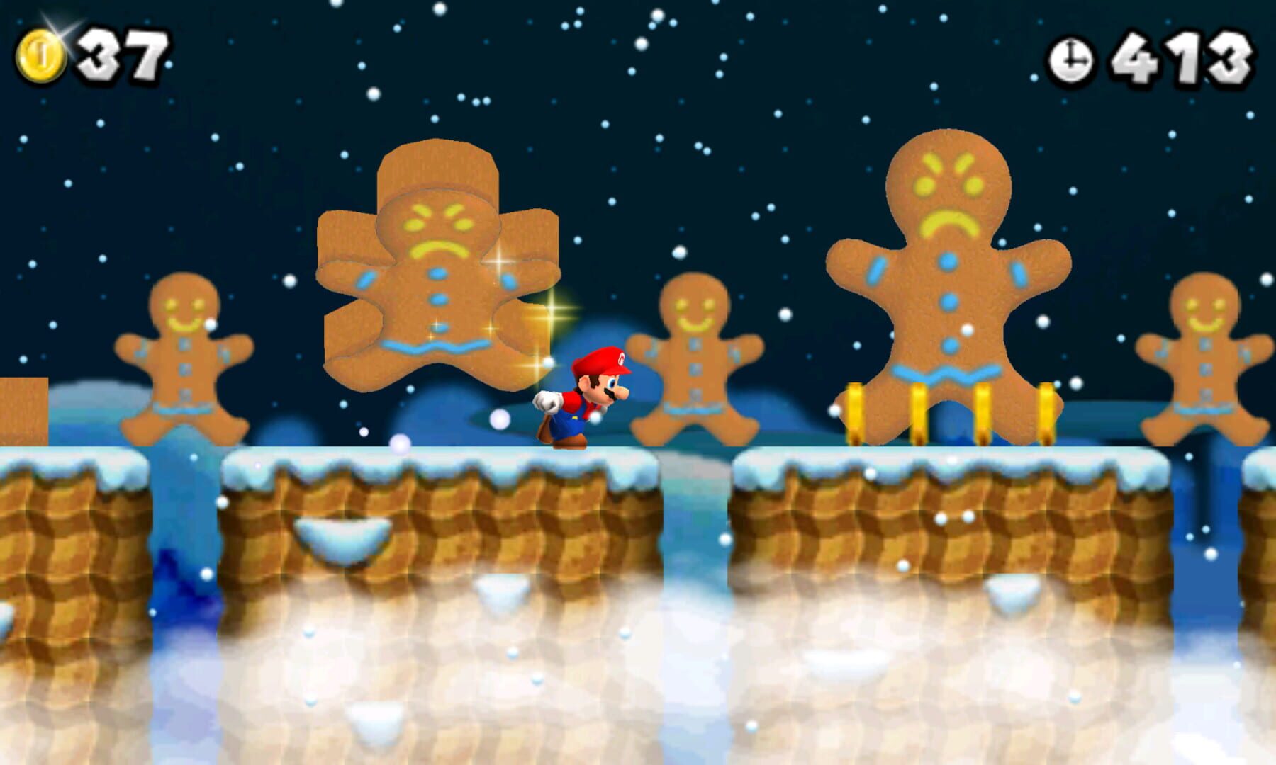Finally A NSMB2 Christmas Mod screenshot 2