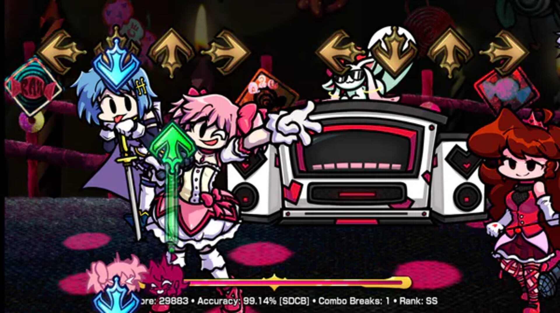 A Magical Friday Night: Vs. Holy Quintet screenshot 1
