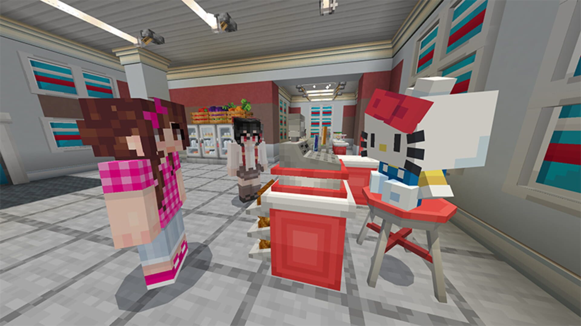 Minecraft: Hello Kitty and Friends screenshot 2