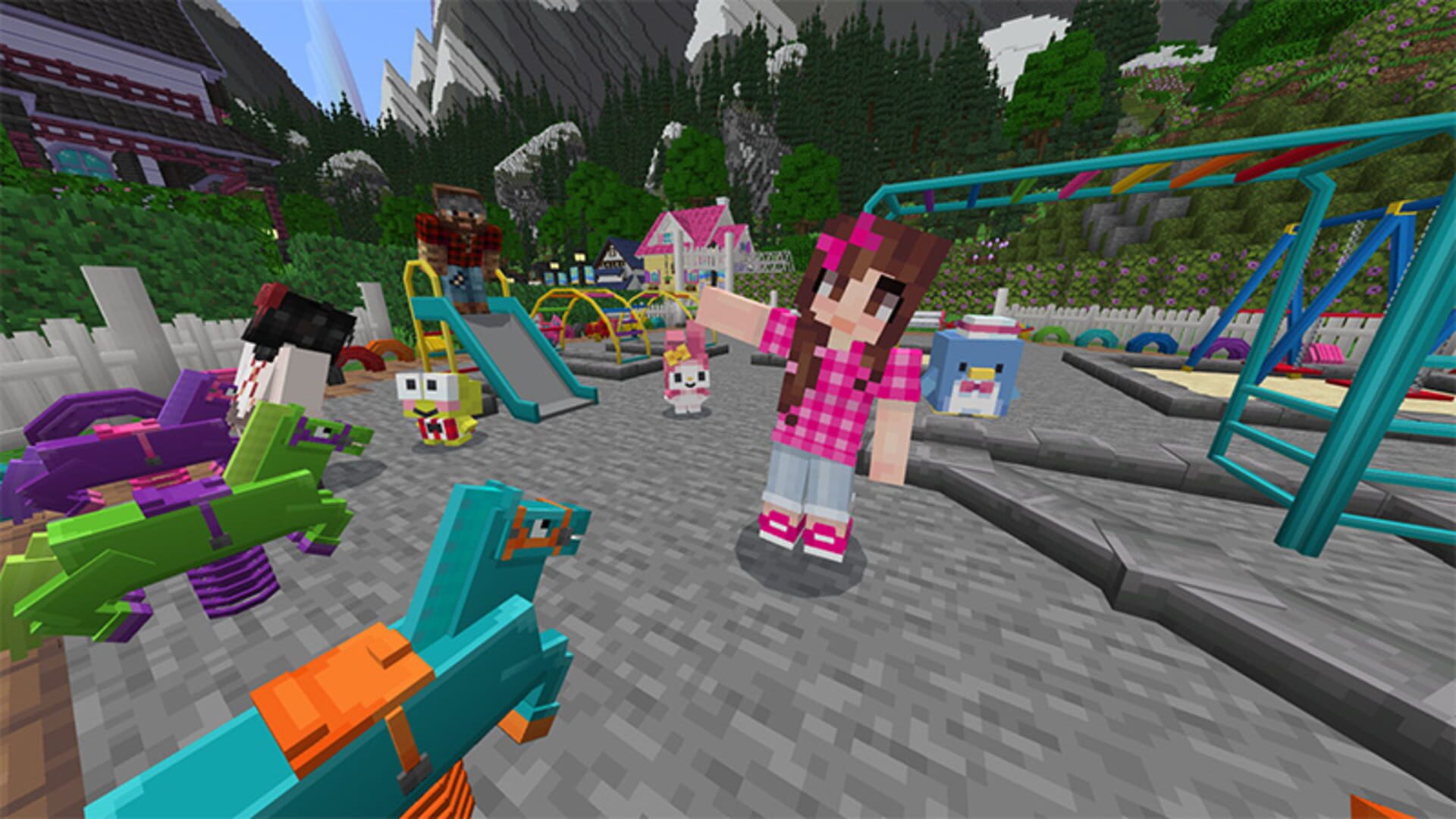 Minecraft: Hello Kitty and Friends screenshot 4