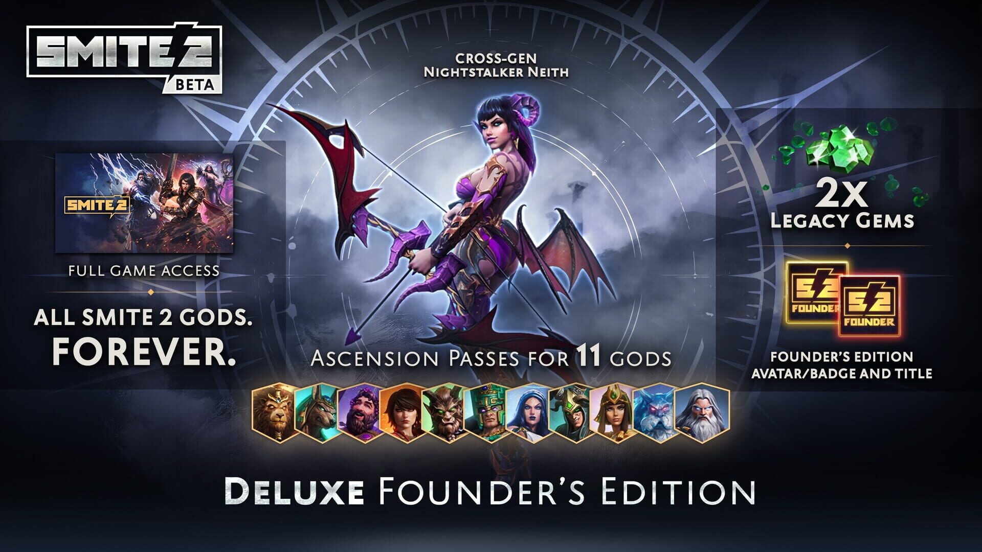 Smite 2: Deluxe Founder's Edition screenshot 1