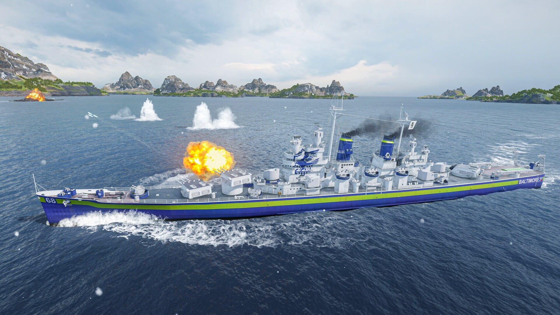 World of Warships: Legends - Eagle Union's Power screenshot 1