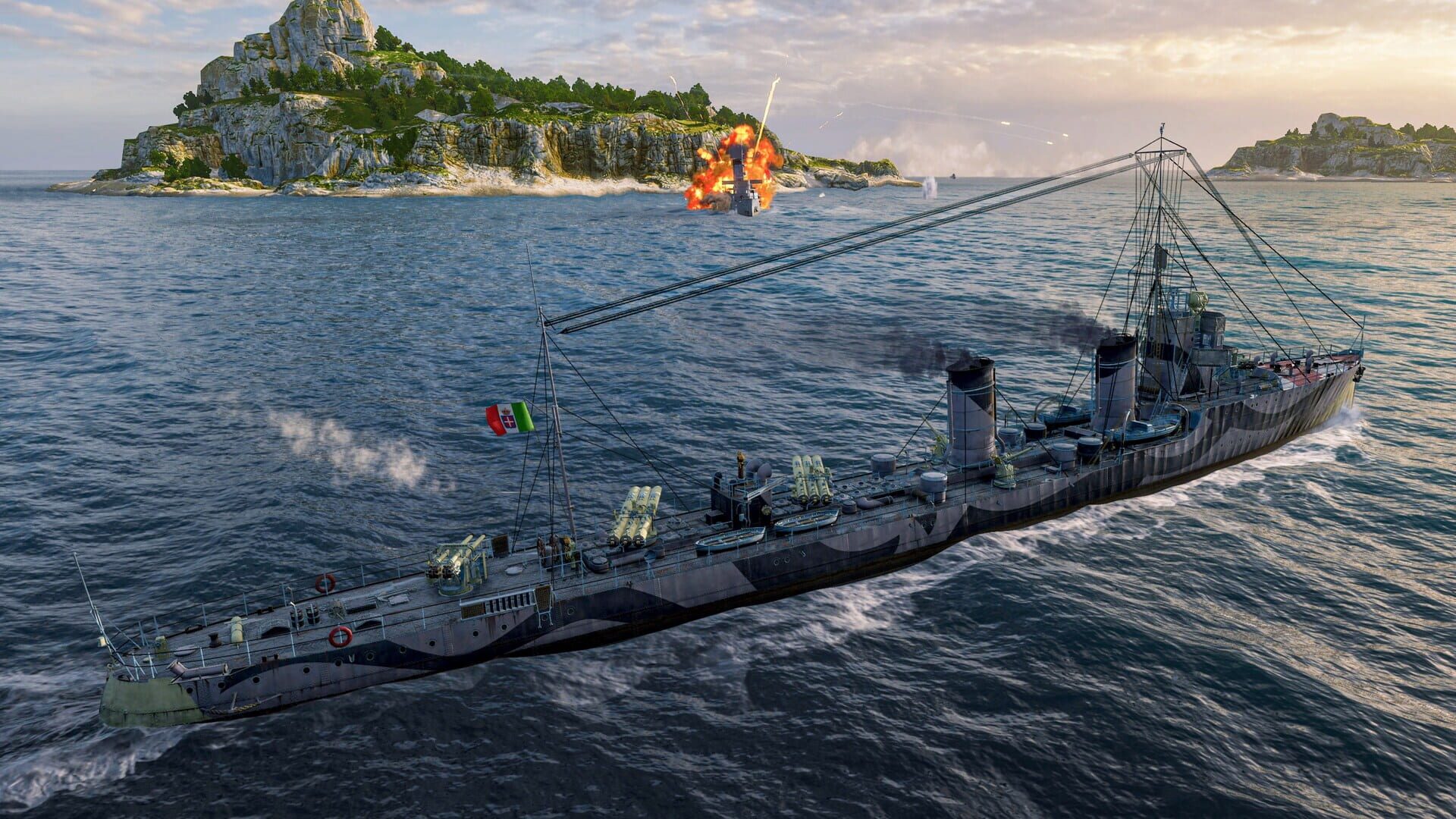 World of Warships: Legends - Italian Autumn screenshot 1