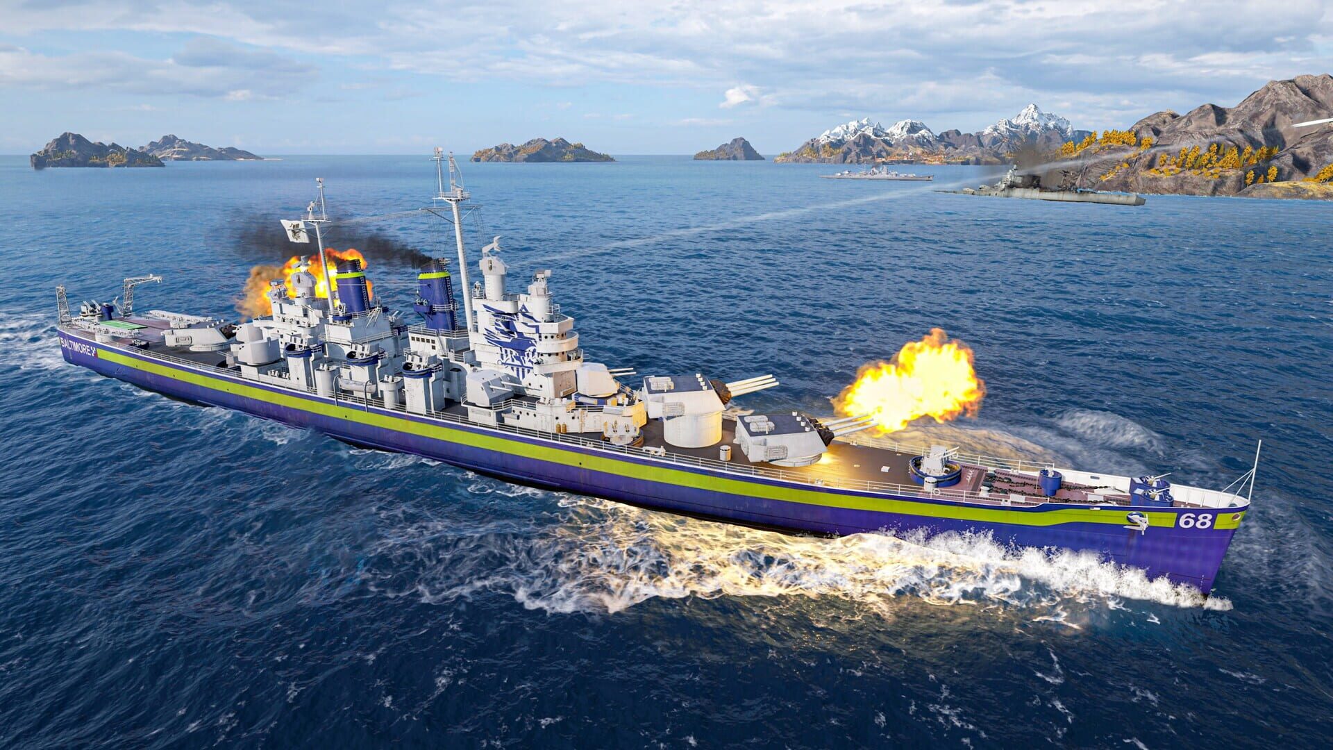 World of Warships: Legends - Eagle Union's Power screenshot 4