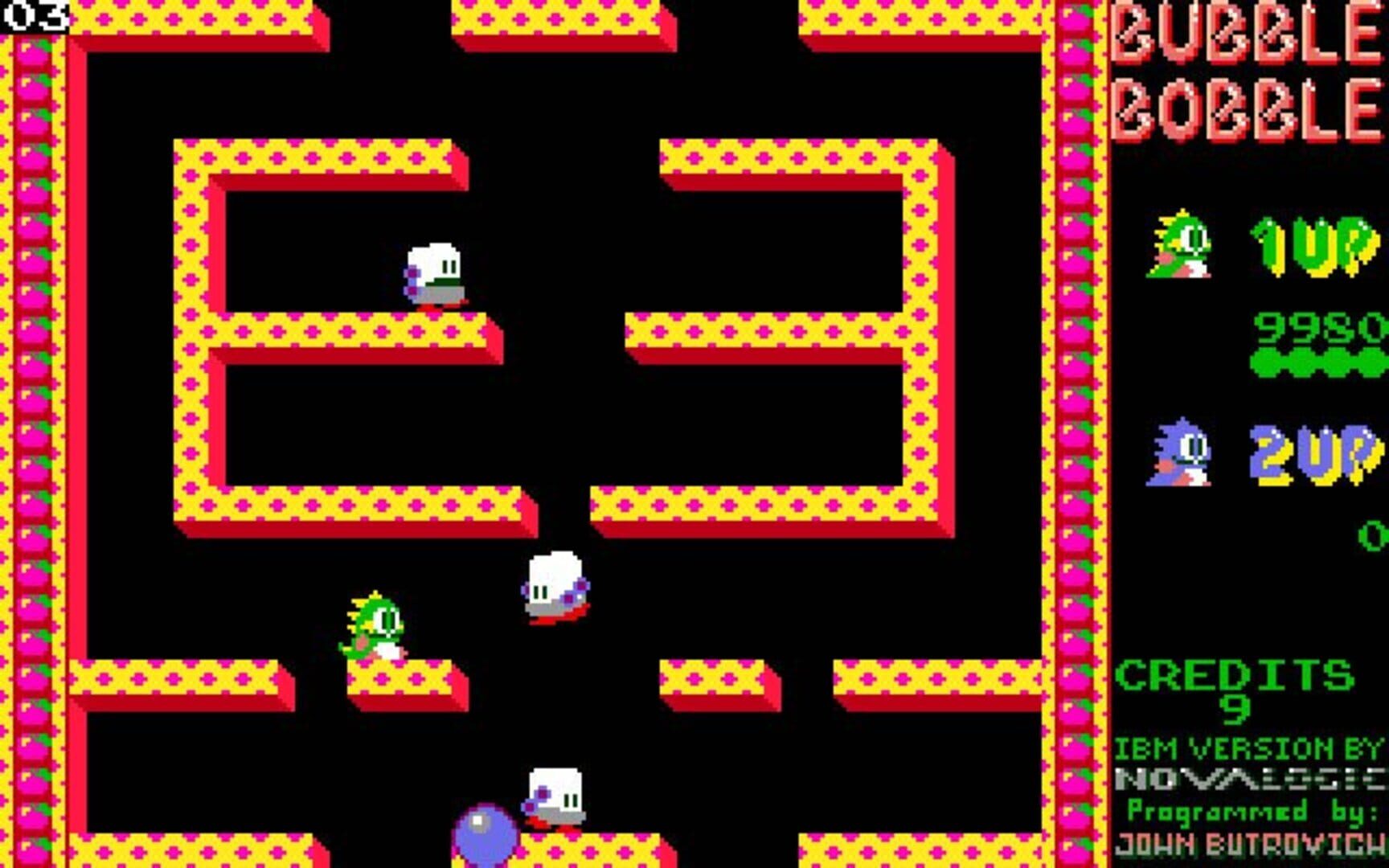 Bubble Bobble screenshot 1