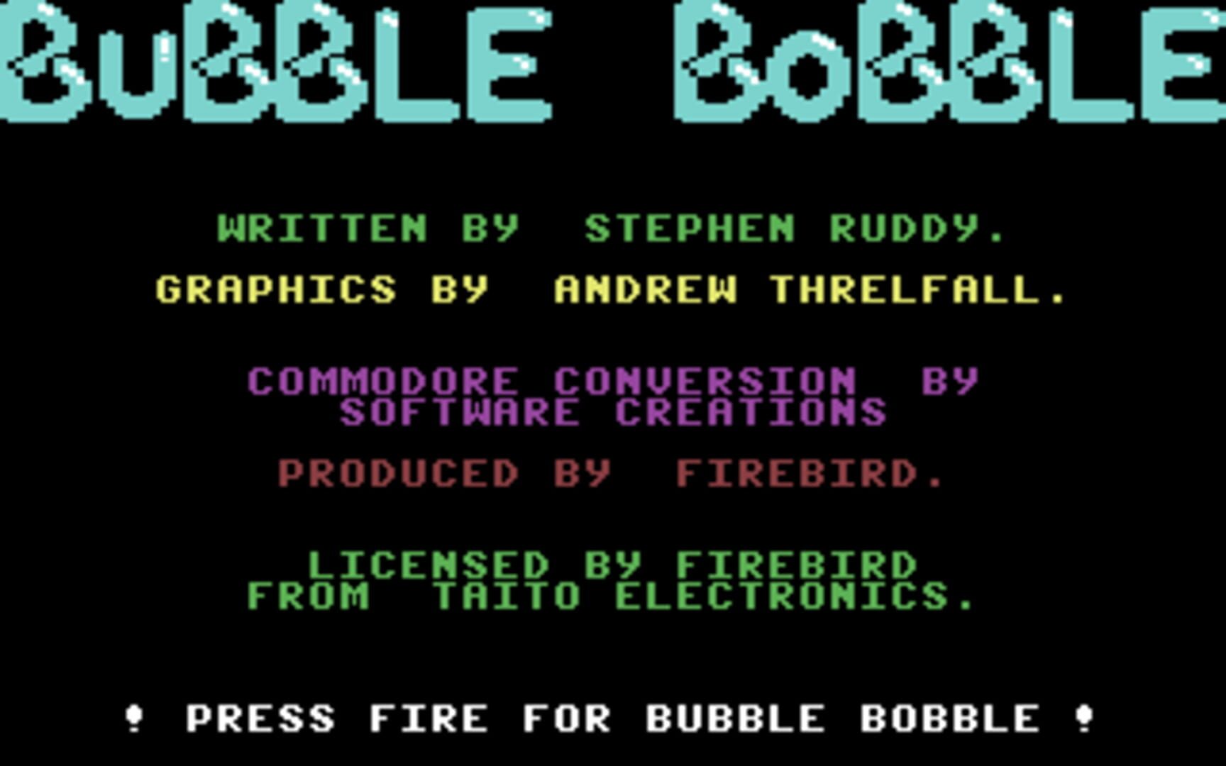 Bubble Bobble screenshot 2