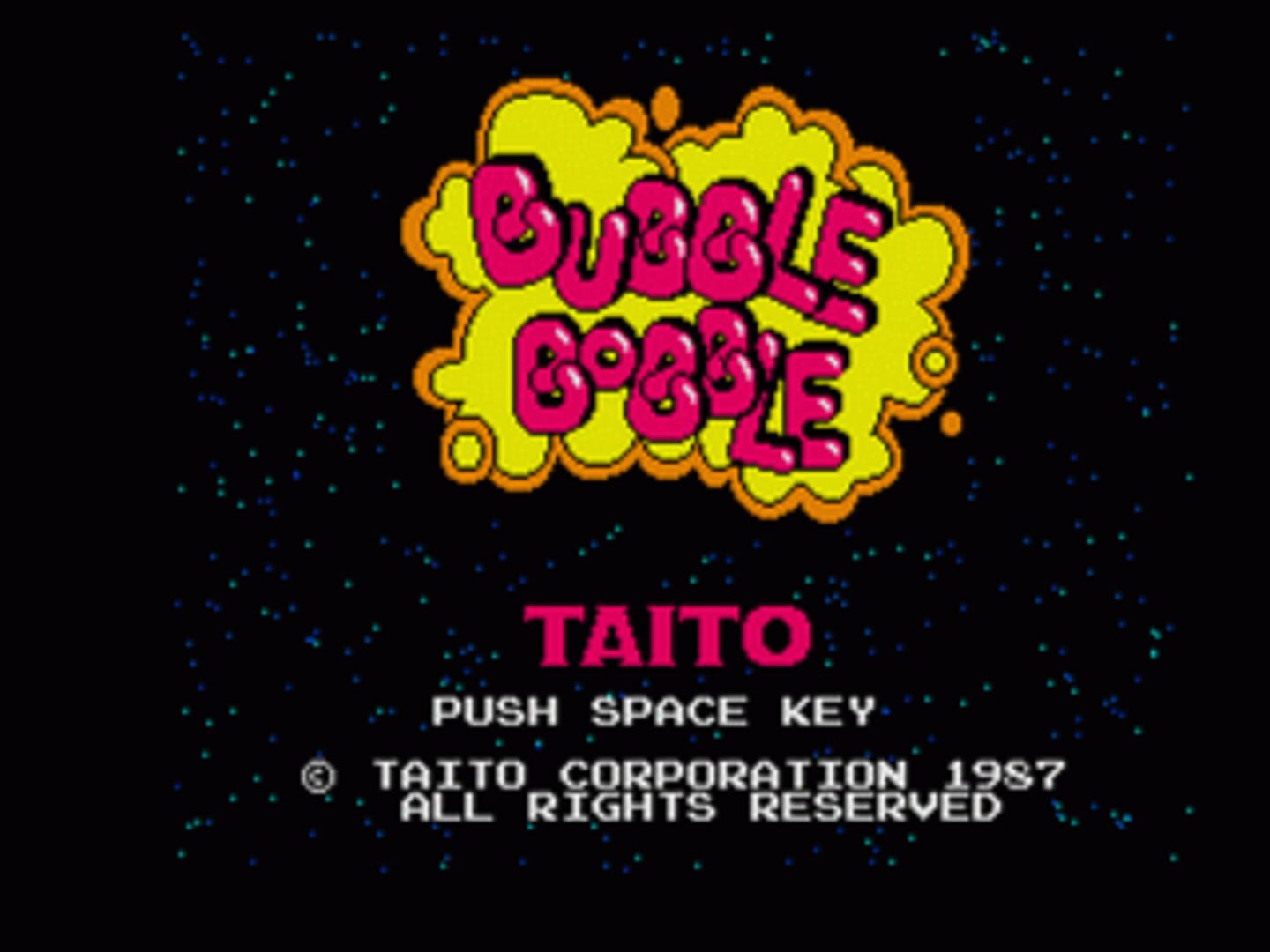 Bubble Bobble screenshot 1