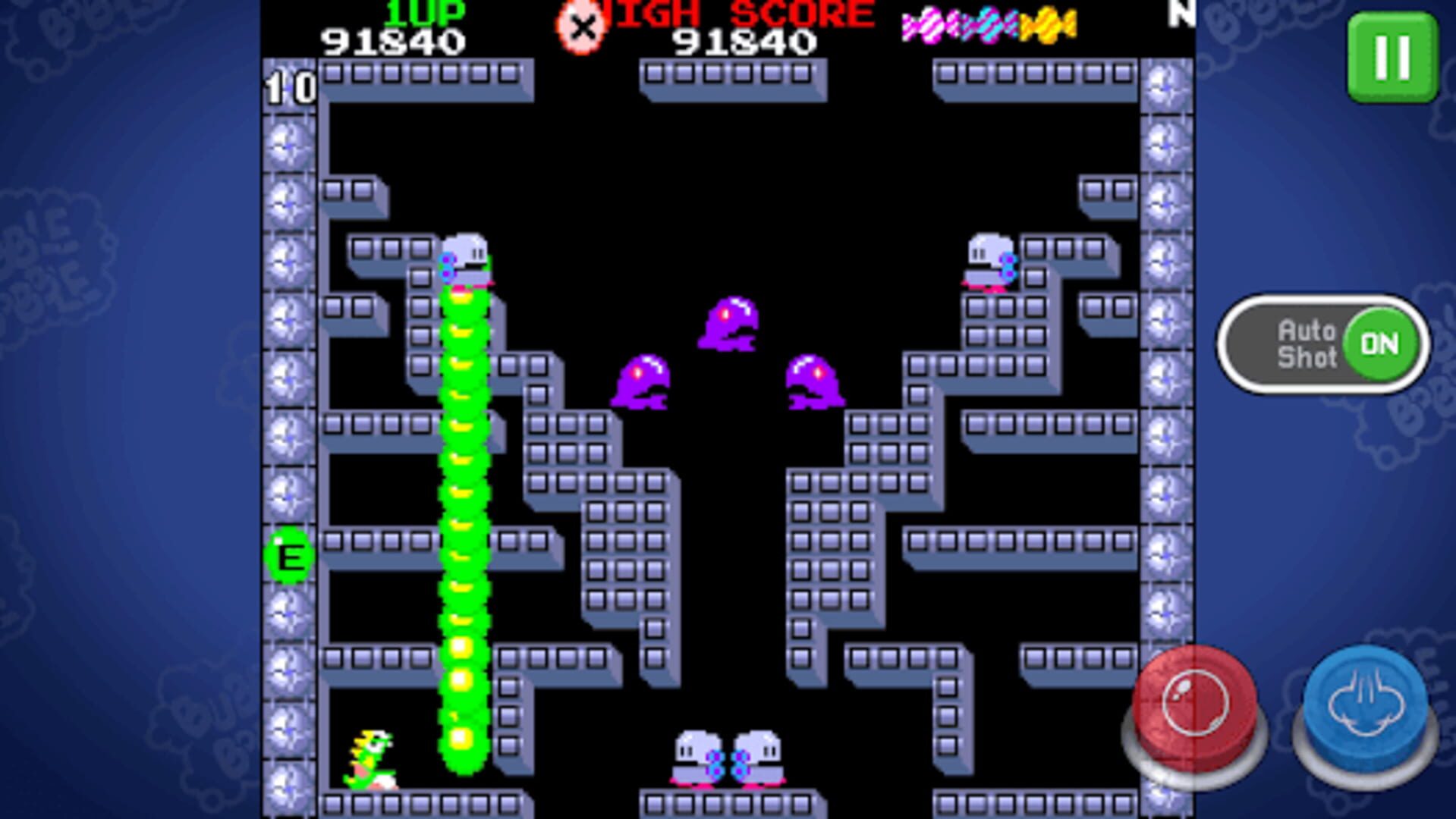 Bubble Bobble Classic screenshot 2