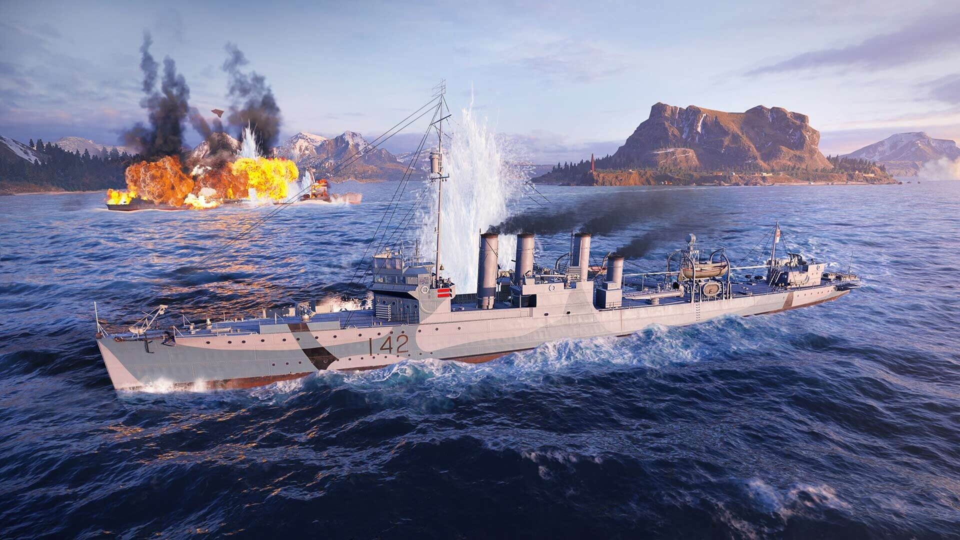 World of Warships: Legends - European Strength screenshot 1