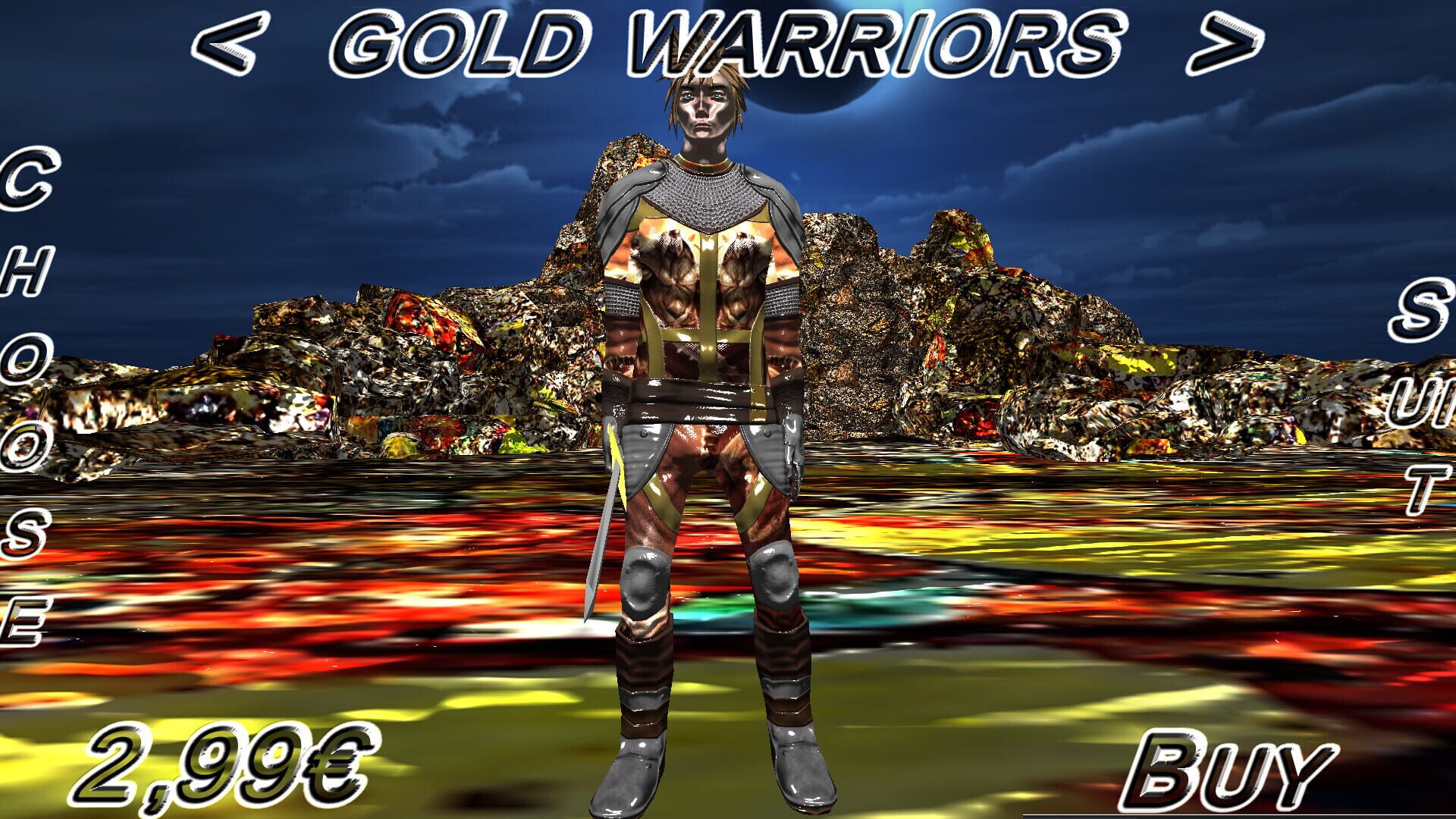 Hack And Slash Fury: Gold Warriors Armor screenshot 1