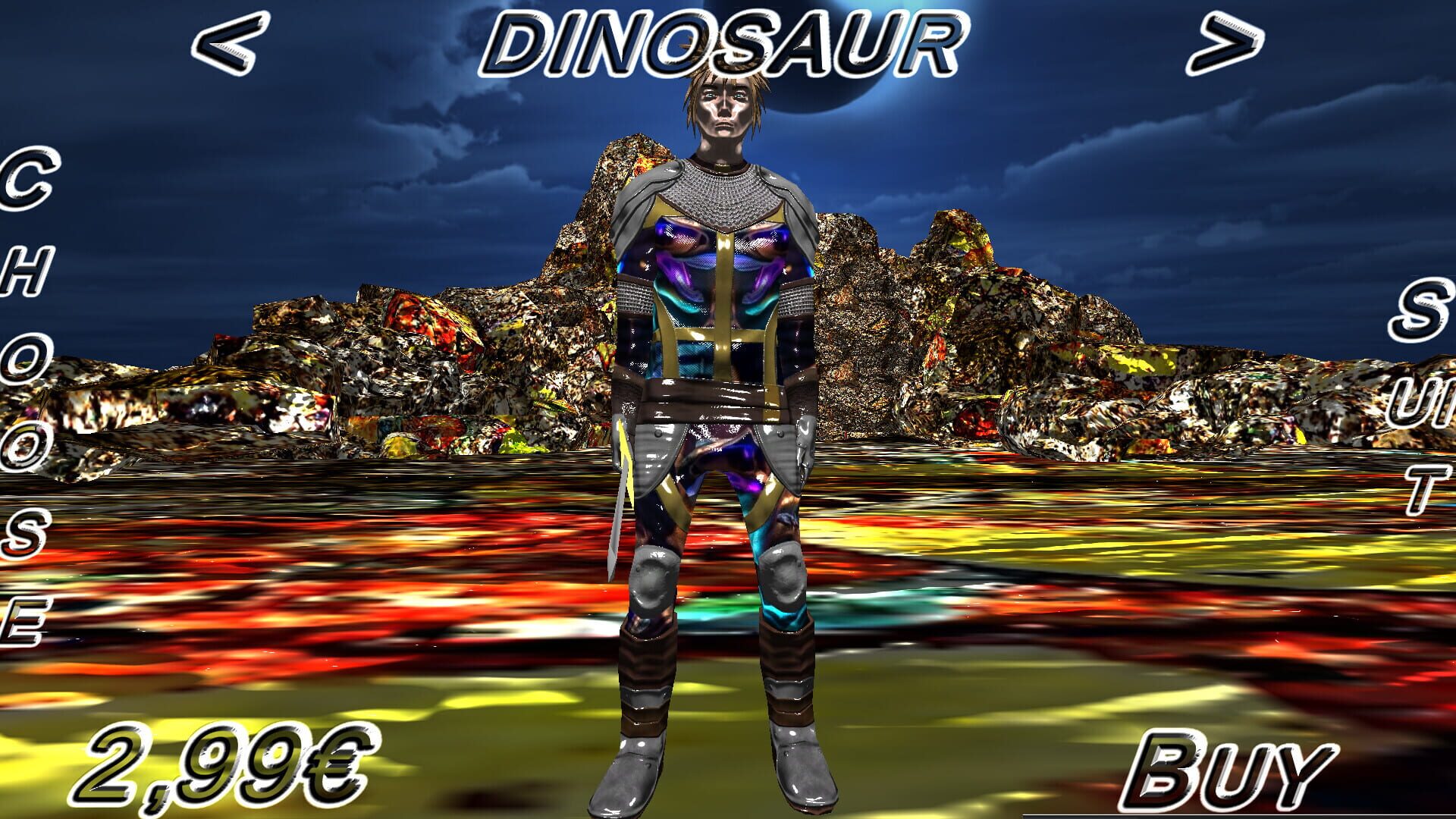 Hack And Slash Fury: Dinosaur Armor screenshot 1