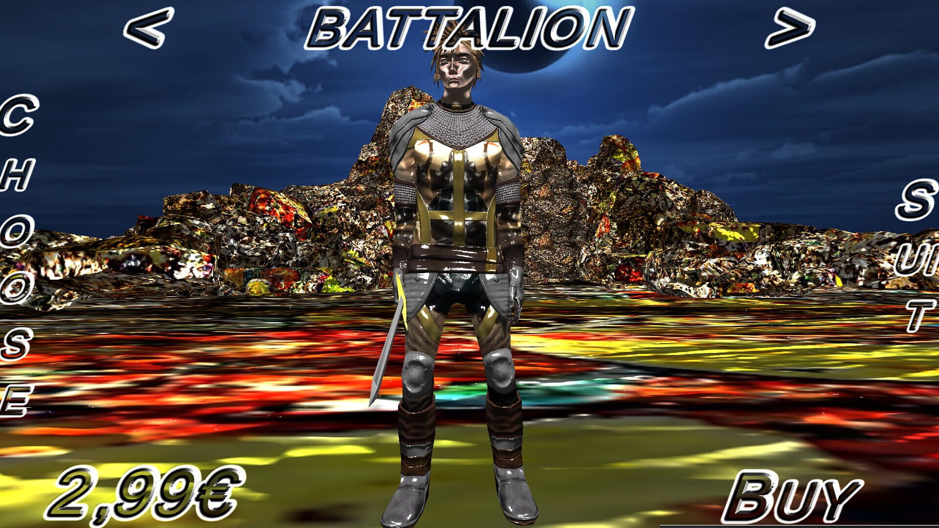 Hack And Slash Fury: Battalion Armor screenshot 1