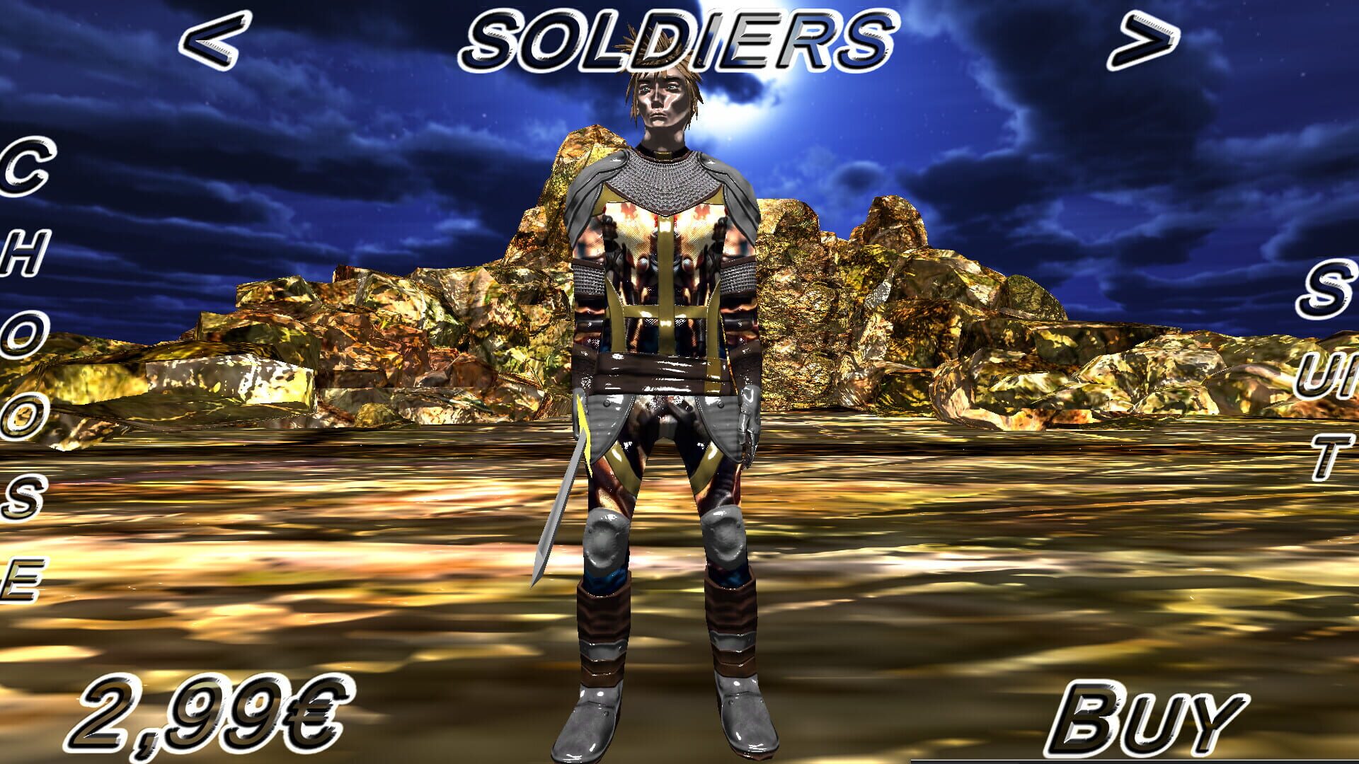 Hack And Slash Fury: Soldiers Armor screenshot 1