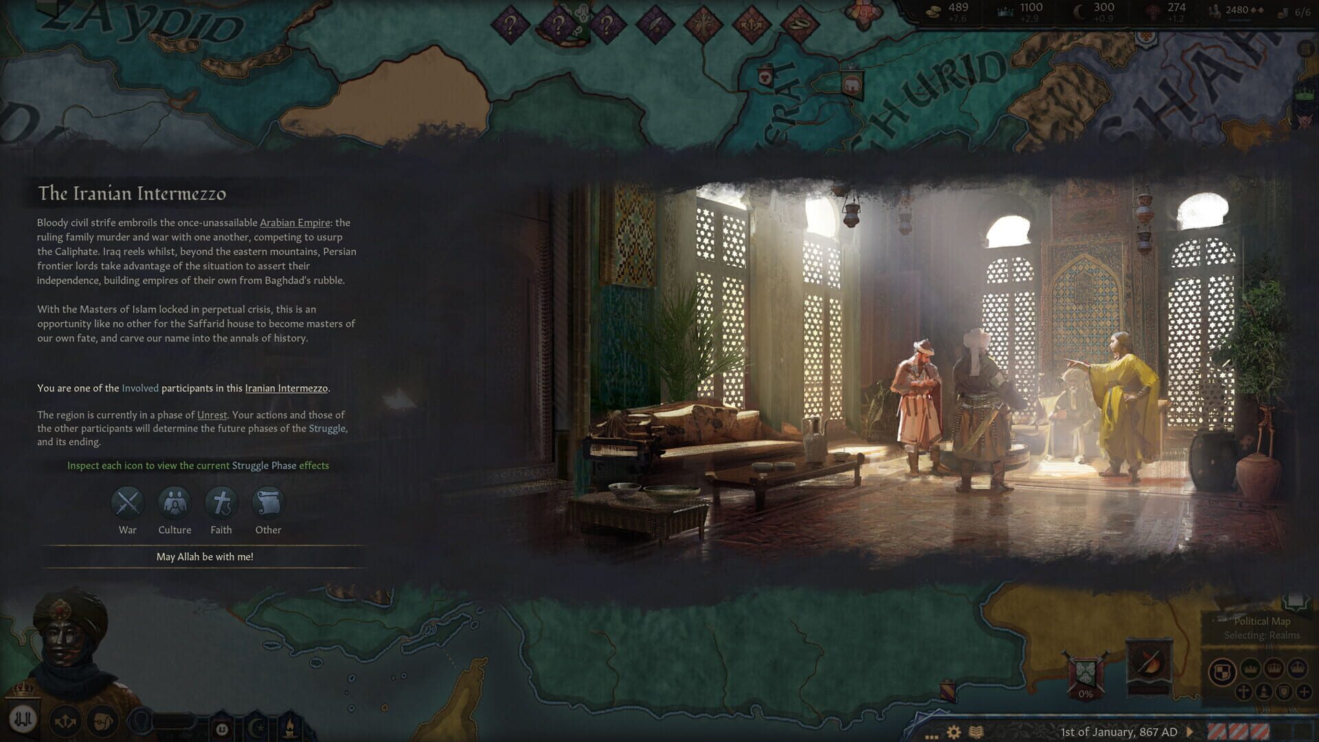 Crusader Kings III: Legacy of Persia screenshot 2