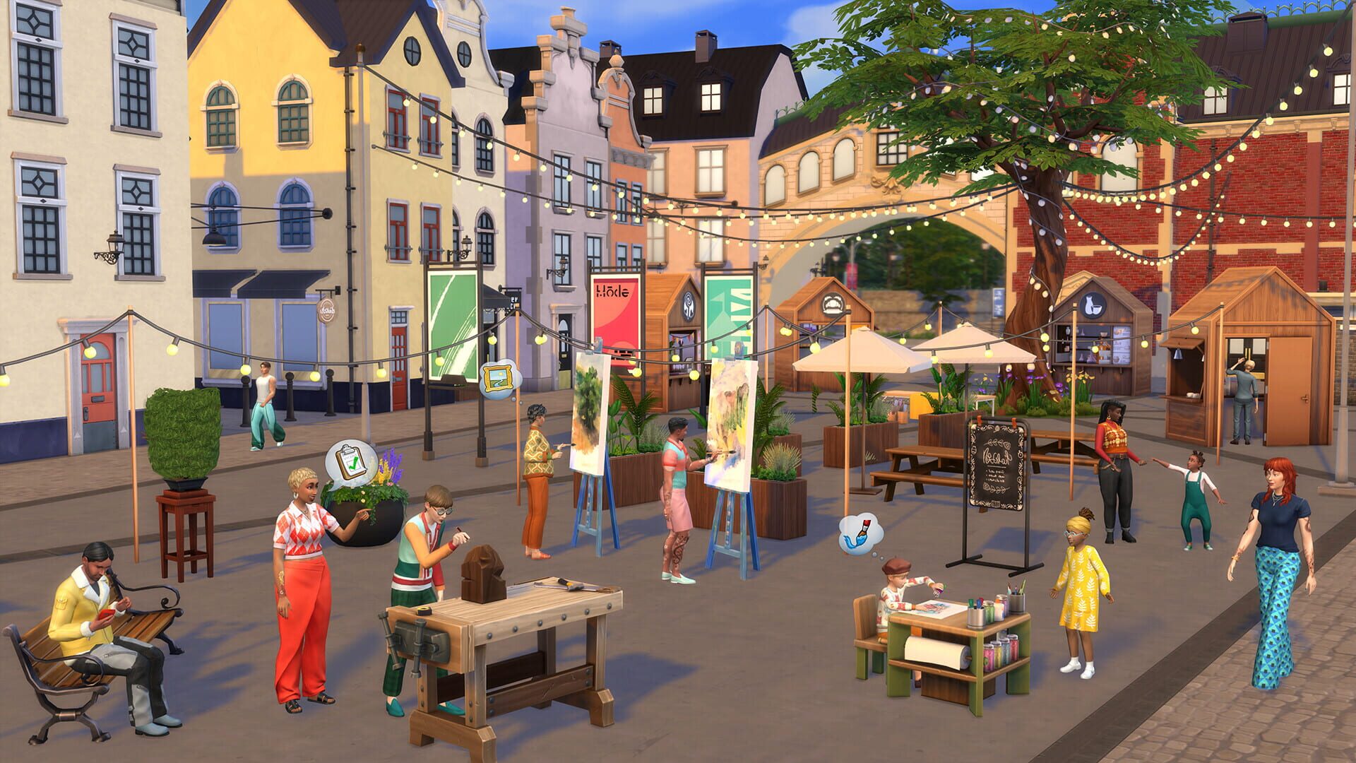 The Sims 4: Businesses & Hobbies screenshot 1