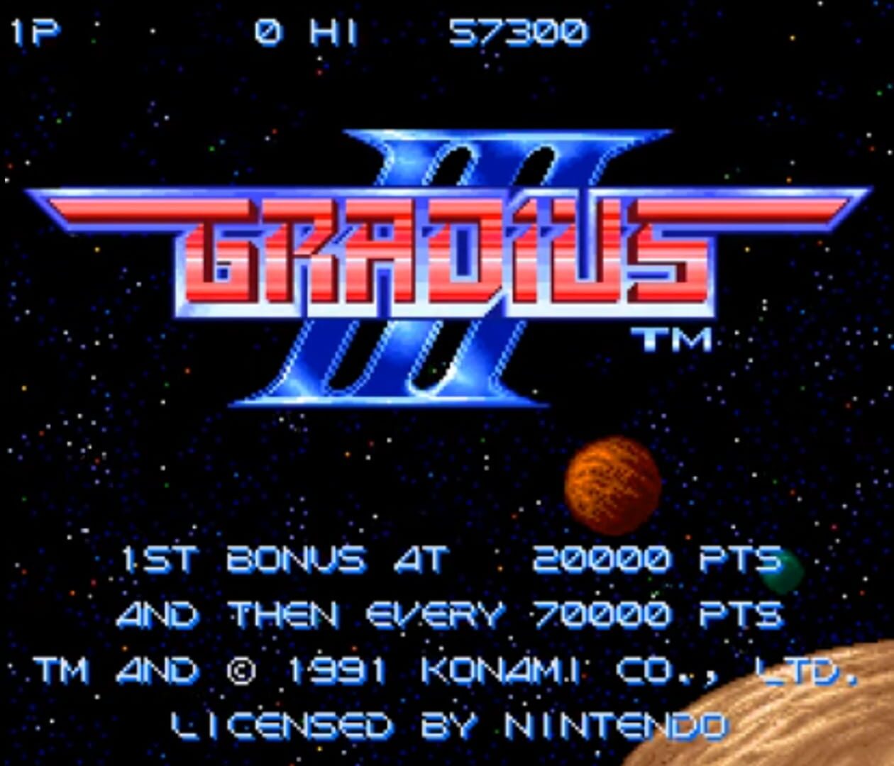 Gradius III screenshot 1