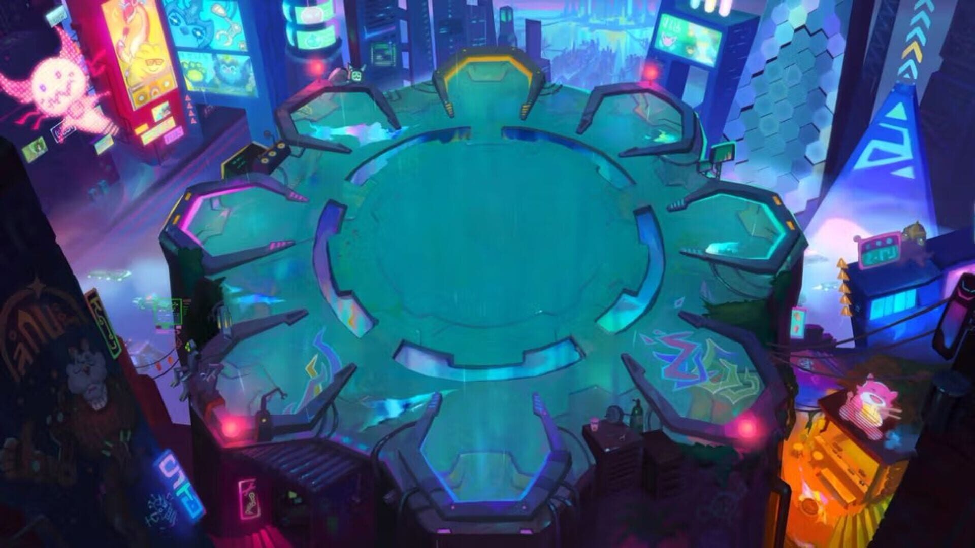 Teamfight Tactics: Cyber City screenshot 1