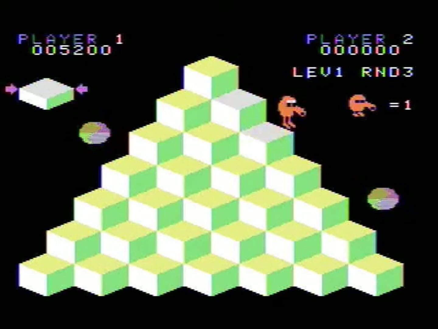 Q*bert screenshot 3