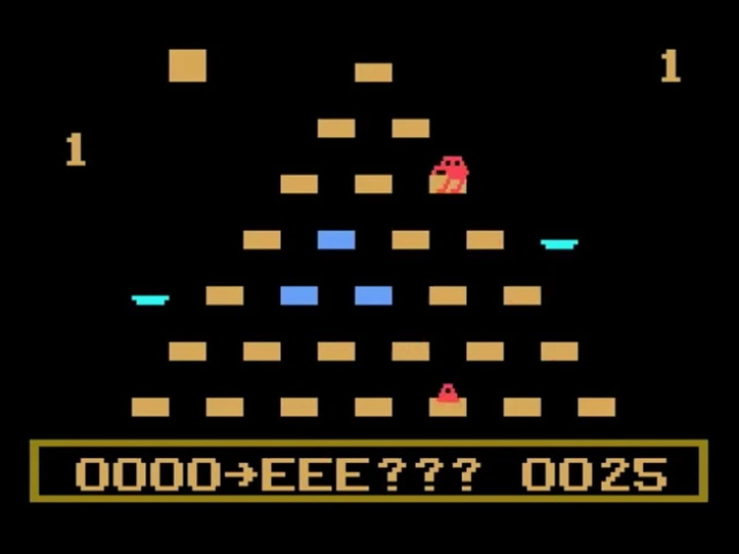 Q*bert screenshot 2