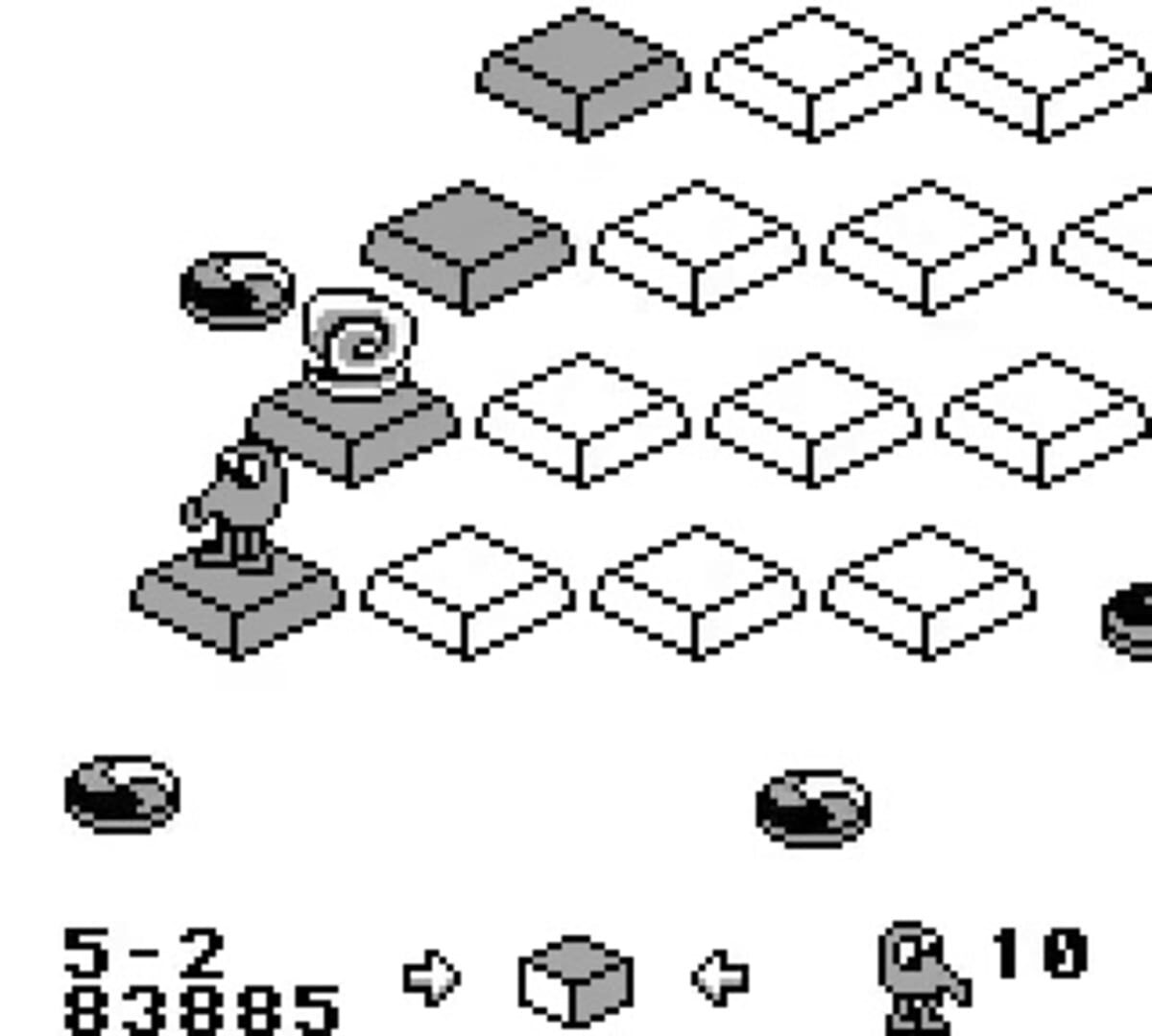 Q*bert for Game Boy screenshot 1