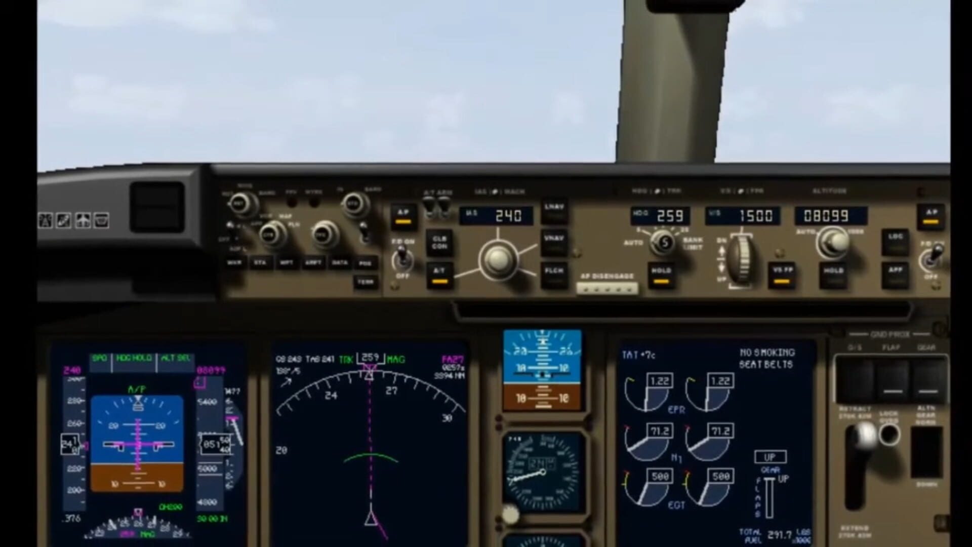Microsoft Flight Simulator 2000: World Airliners - 747-400 and 777-200 Professional screenshot 2