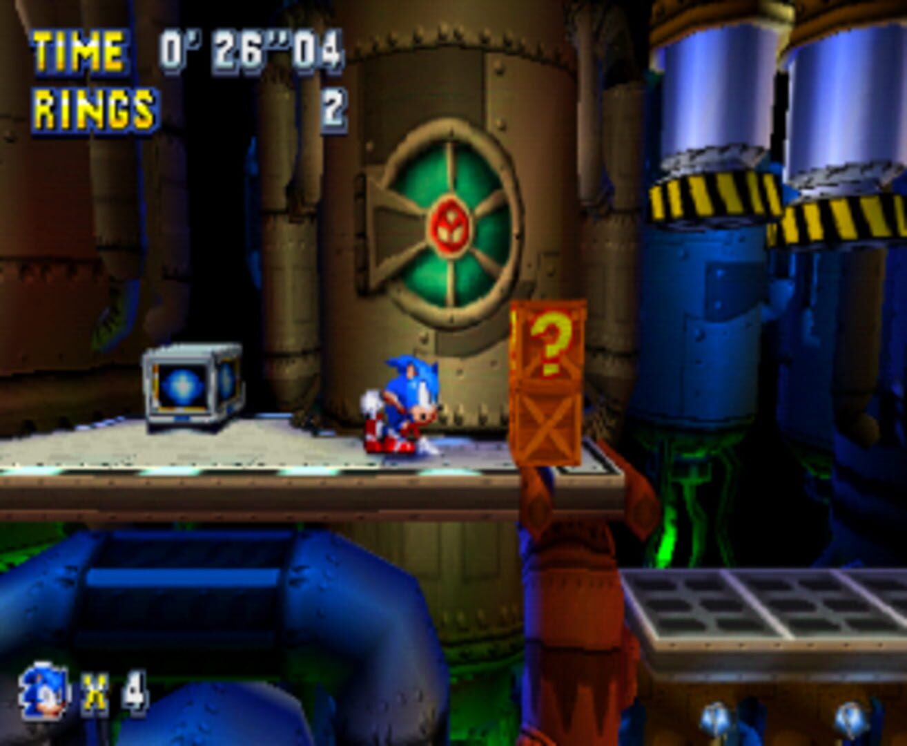 Sonic in Crash Bandicoot 2 screenshot 2