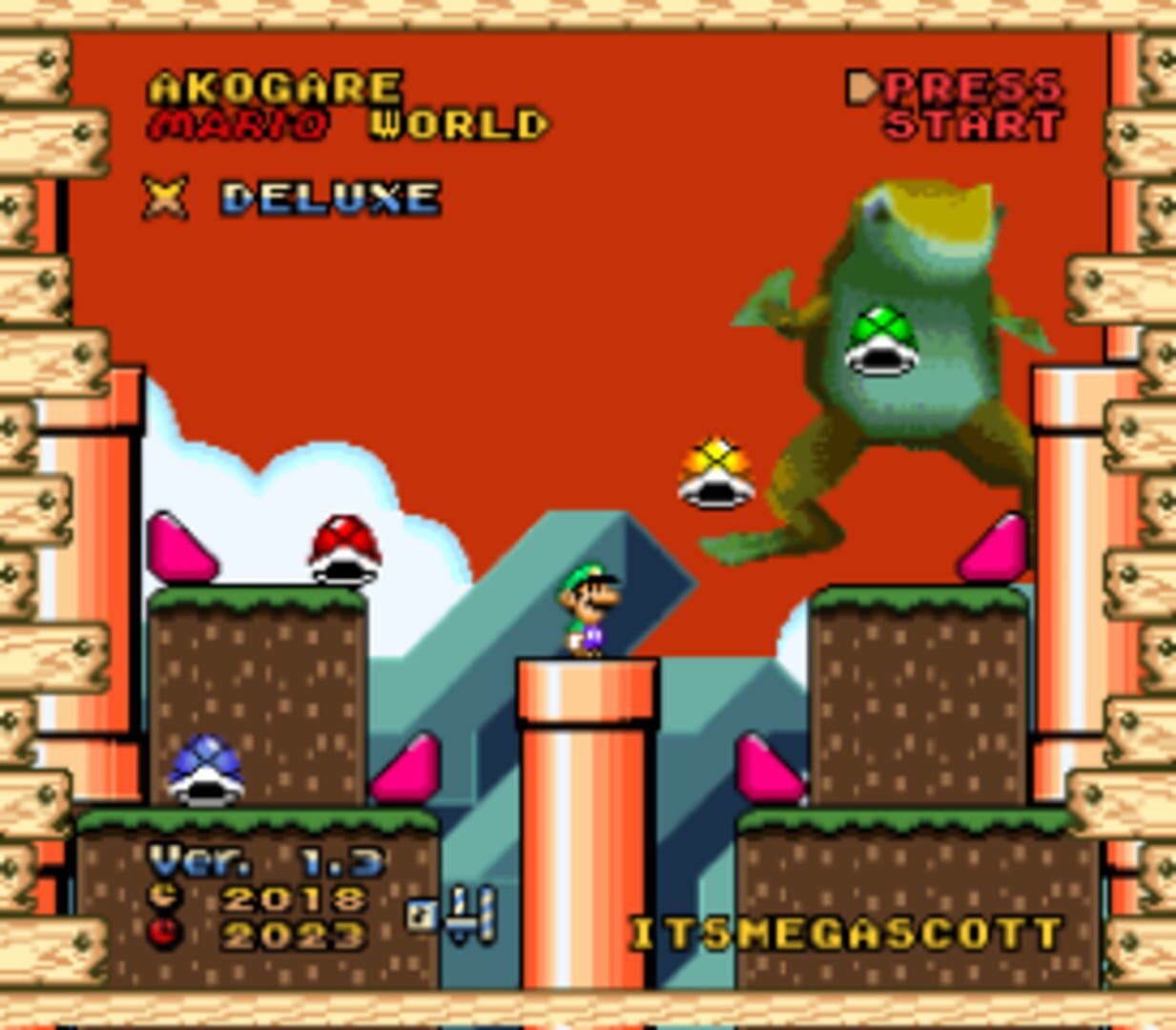 Akogare Mario World Deluxe screenshot 1