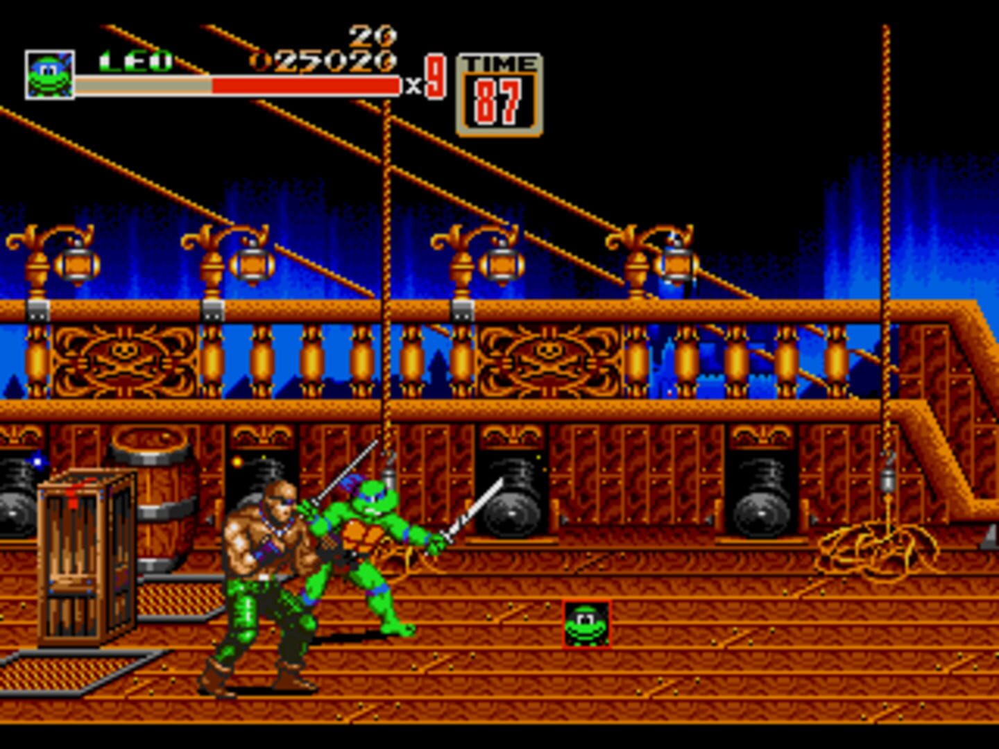 Teenage Mutant Ninja Turtles of Rage screenshot 1