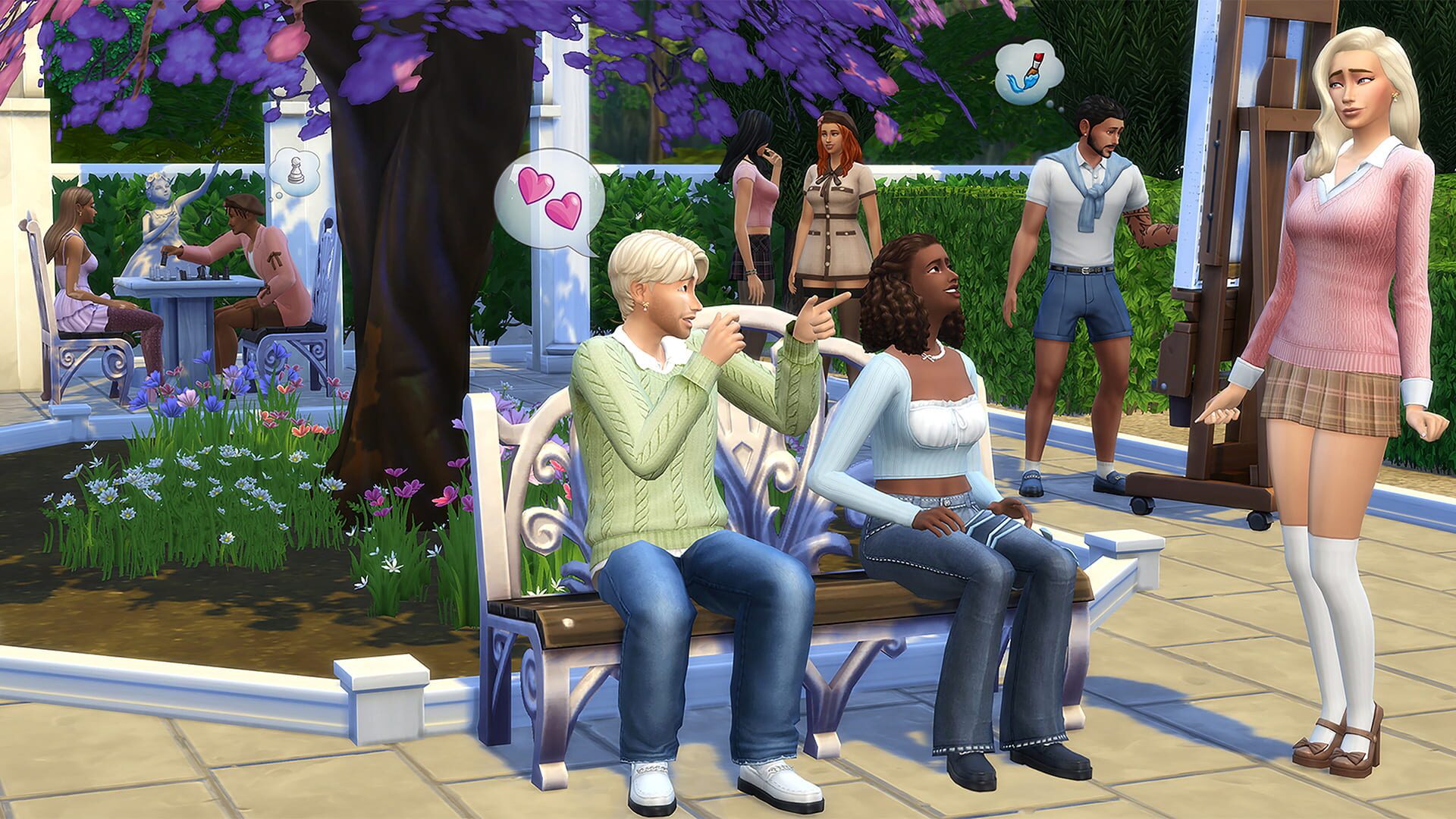 The Sims 4: Sweet Allure Kit screenshot 1