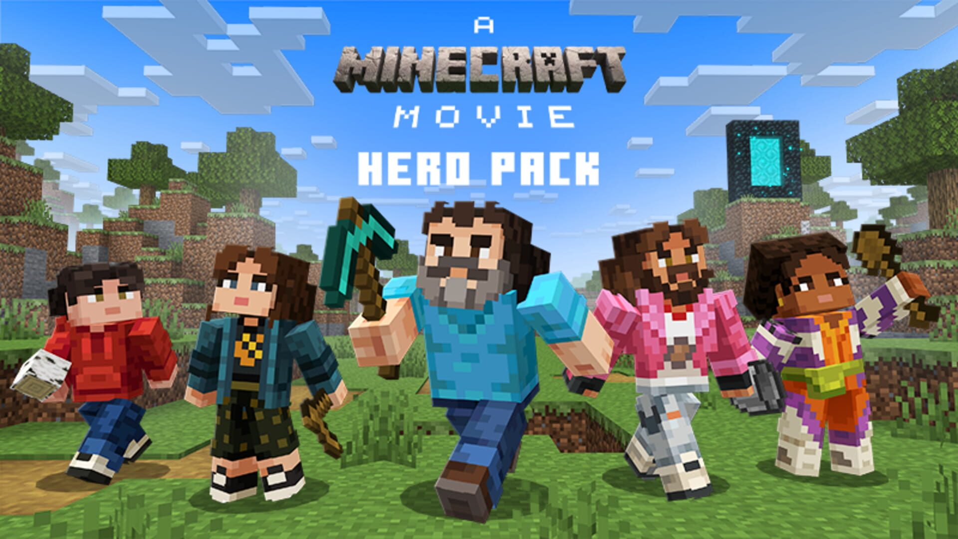 Minecraft: A Minecraft Movie Hero Pack screenshot 1