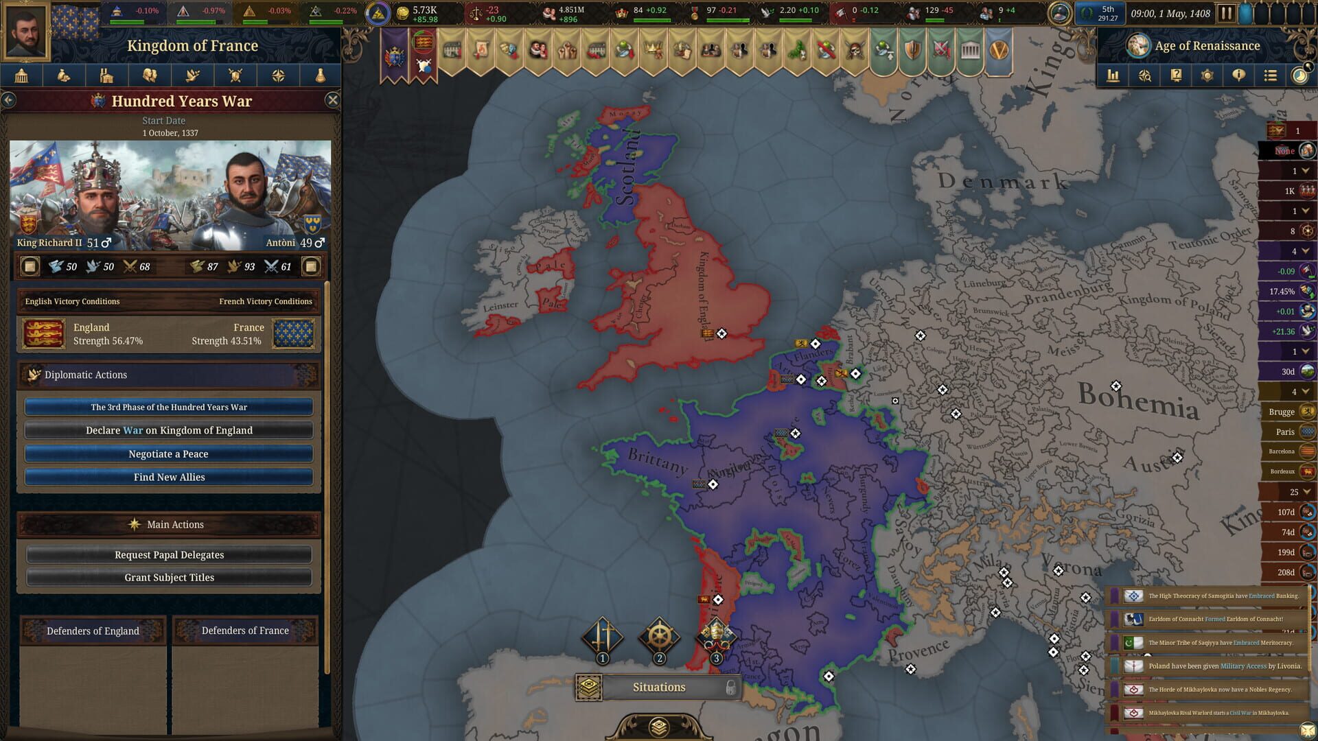 Europa Universalis V screenshot 6